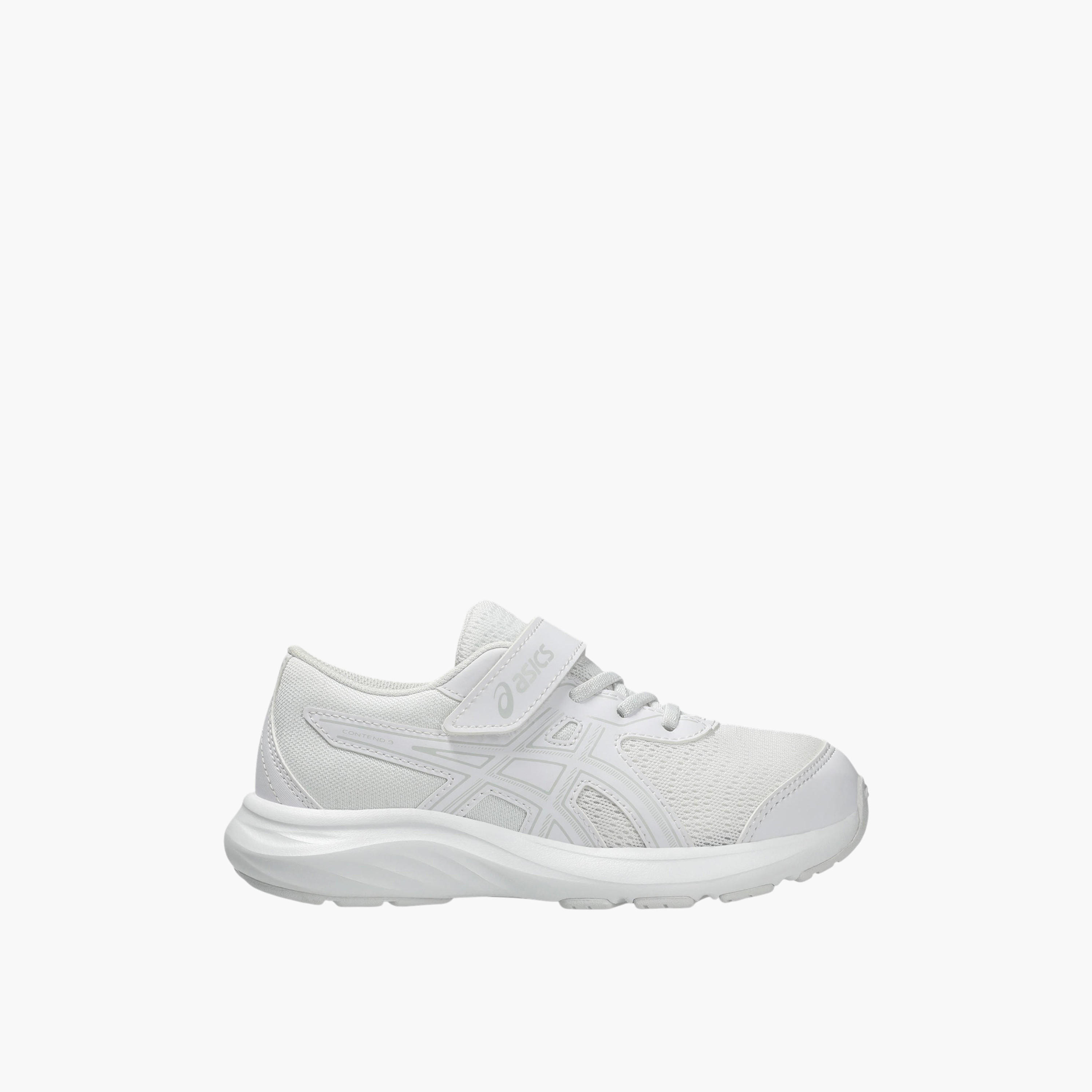 Asics Kids' CONTEND 9 PS School Shoes with Hook and Loop Closure - 1014A338-100-girls-shoes-schoolshoes-image-2