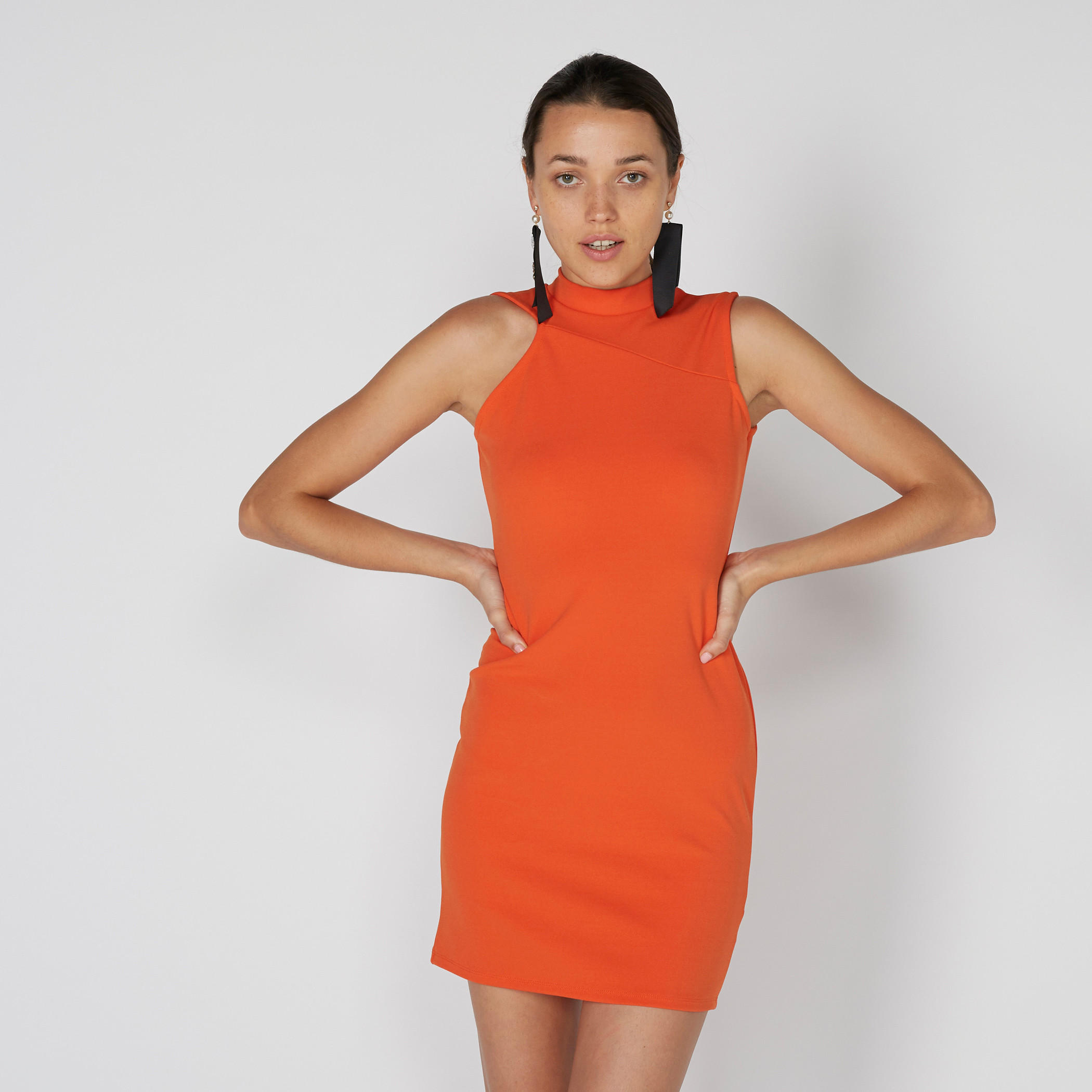 فستان قصير دون أكمام-women-clothing-dresses-image-2