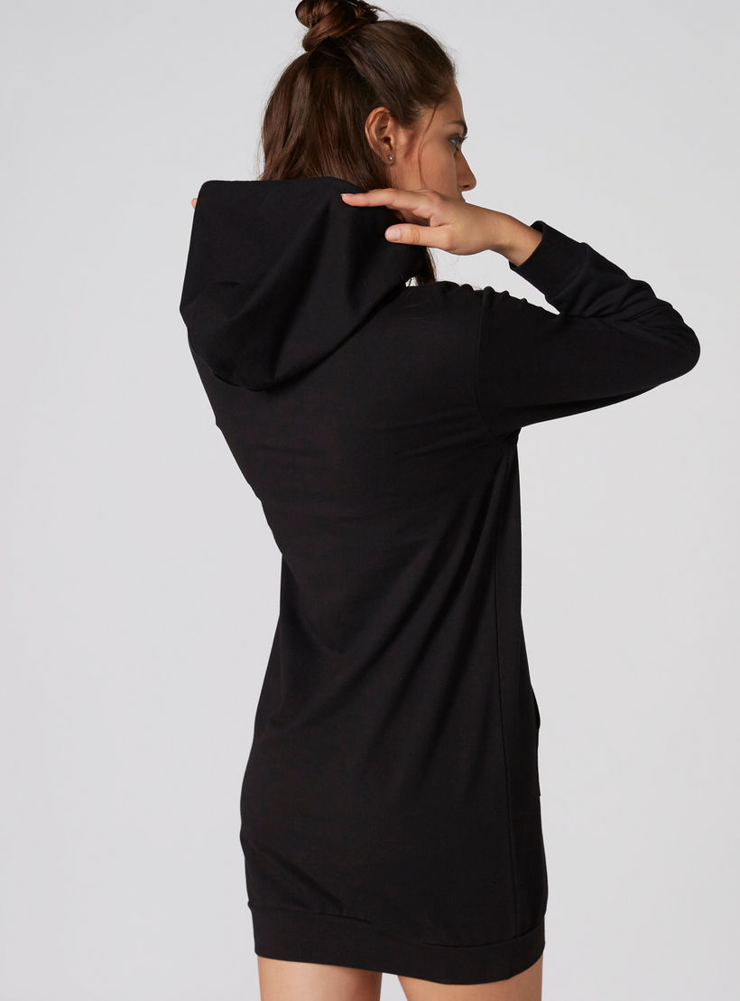 فستان تيشيرت قصير بأكمام طويلة وطبعات وقبعة-women-clothing-dresses-image-2
