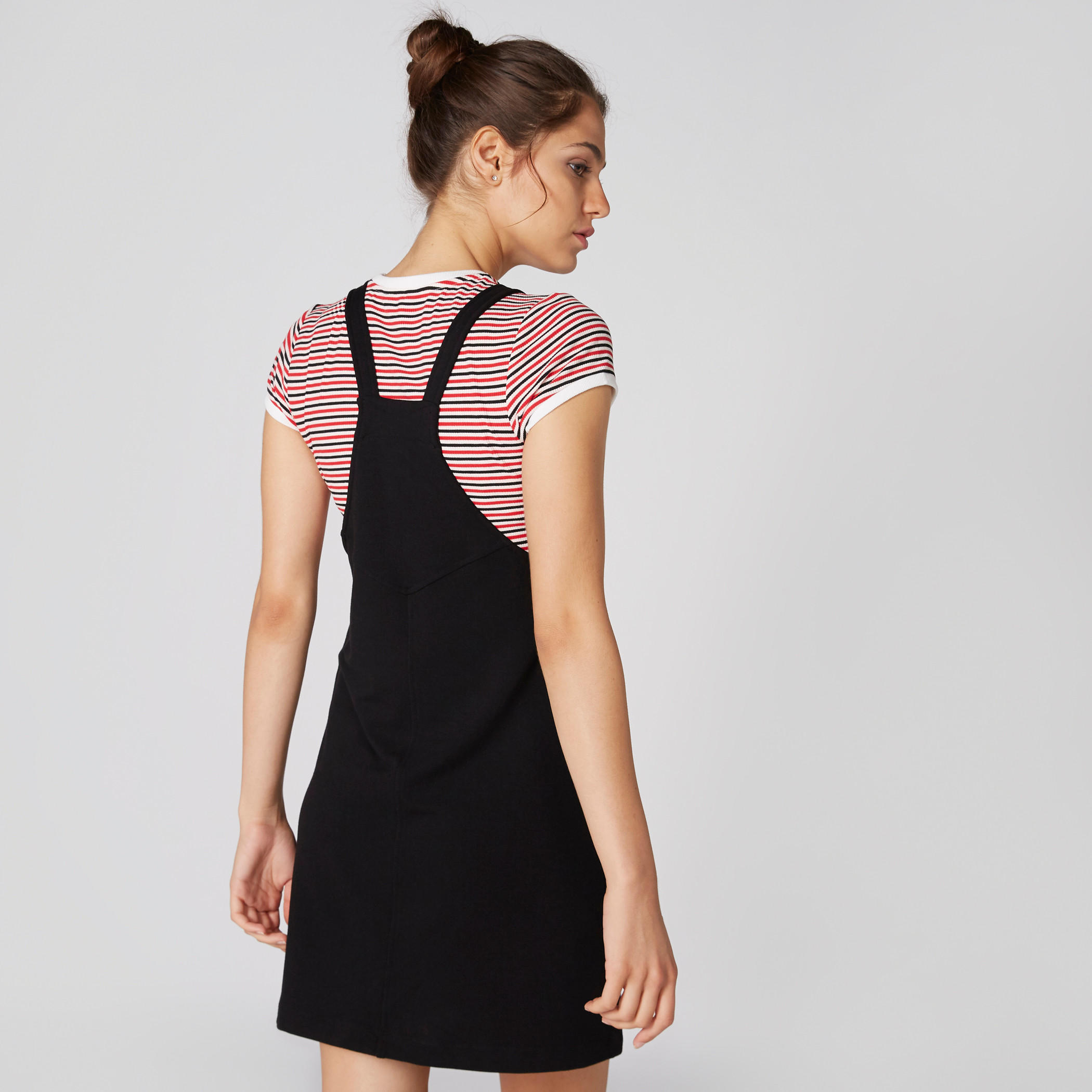 فستان جامبر قصير بجيب أمامي وزر إغلاق وطبعات-women-clothing-dresses-image-3