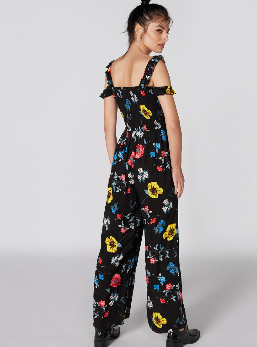 أفرول بدرزات وطبعات أزهار-women-clothing-jumpsuits-image-2