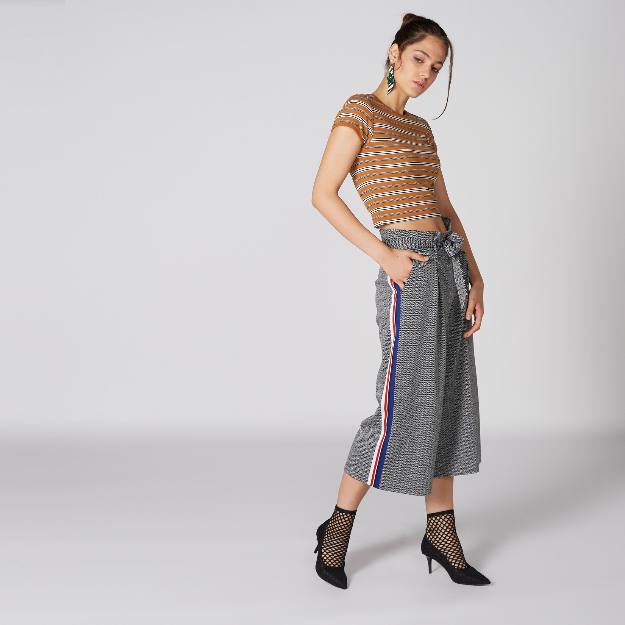Printed Culottes with Tie Up and Tape Detail-women-clothing-bottoms-trousers-image-4