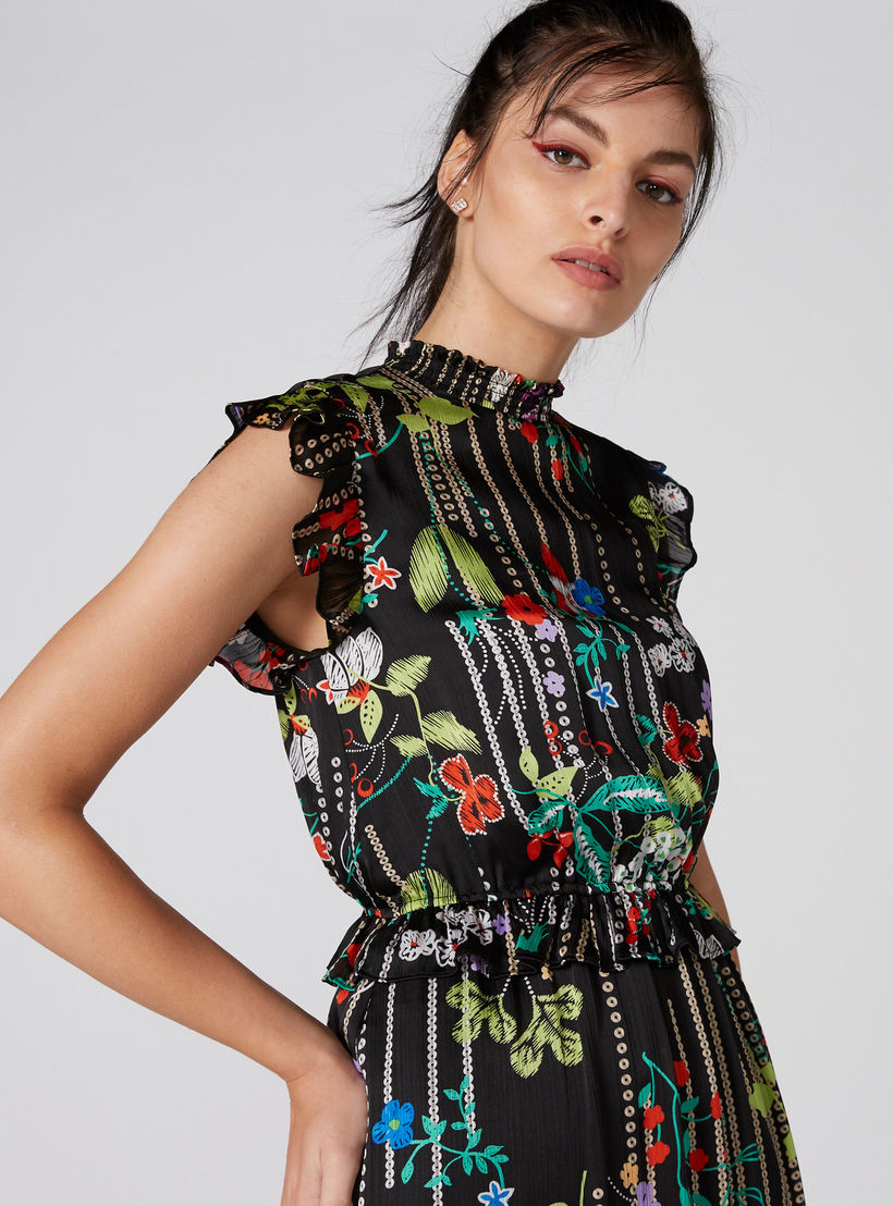 فستان طويل دون أكمام بياقة عالية وحوّاف غير مستويّة وطبعات-women-clothing-dresses-image-5