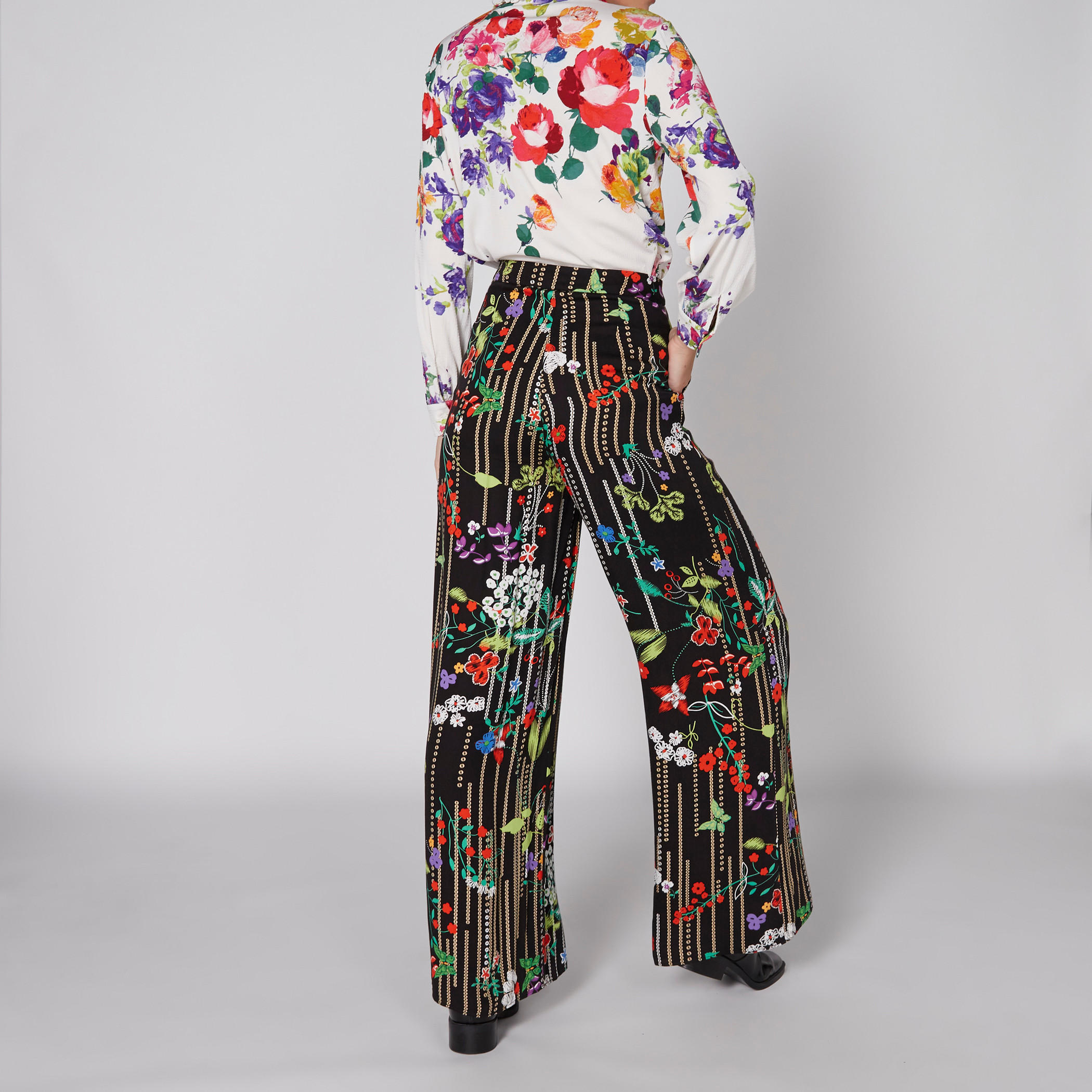 بنطال بالازو بخصر مطّاطي وطبعات أزهار-women-clothing-bottoms-trousers-image-2
