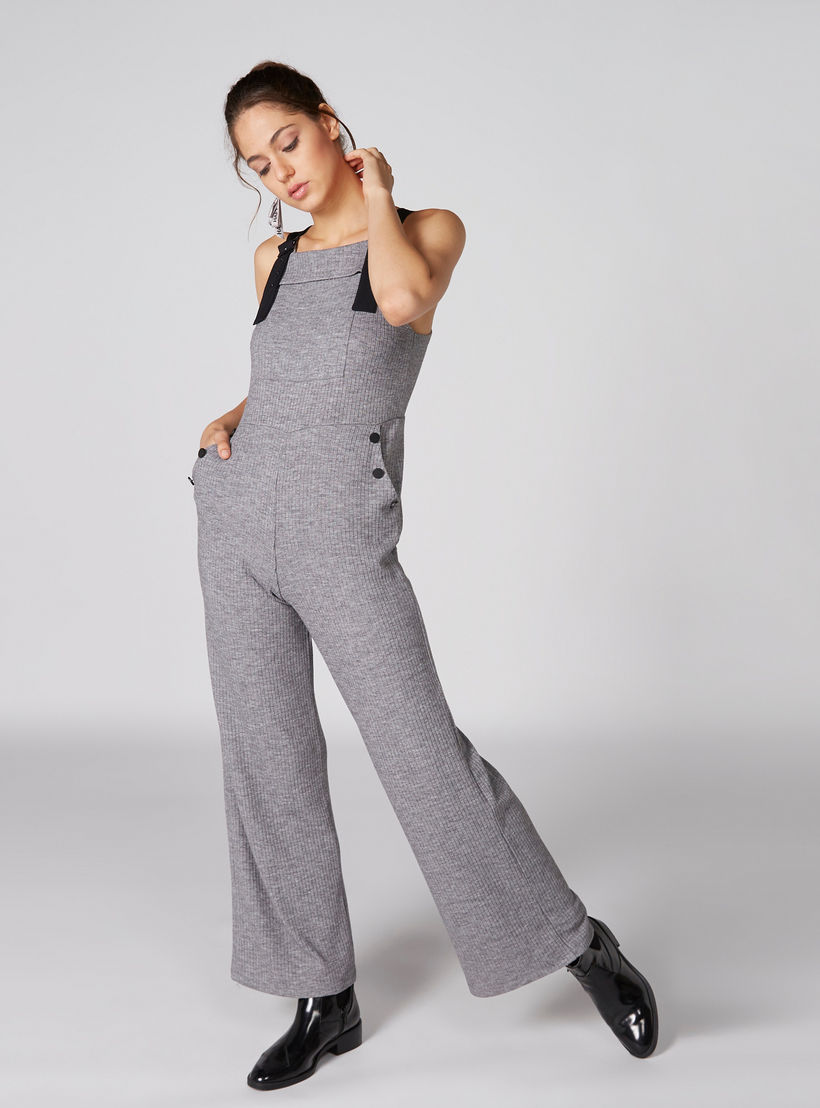 أفرول مضلّع بحمّالات كتف قابلة للتعديل وجيوب-women-clothing-jumpsuits-image-3