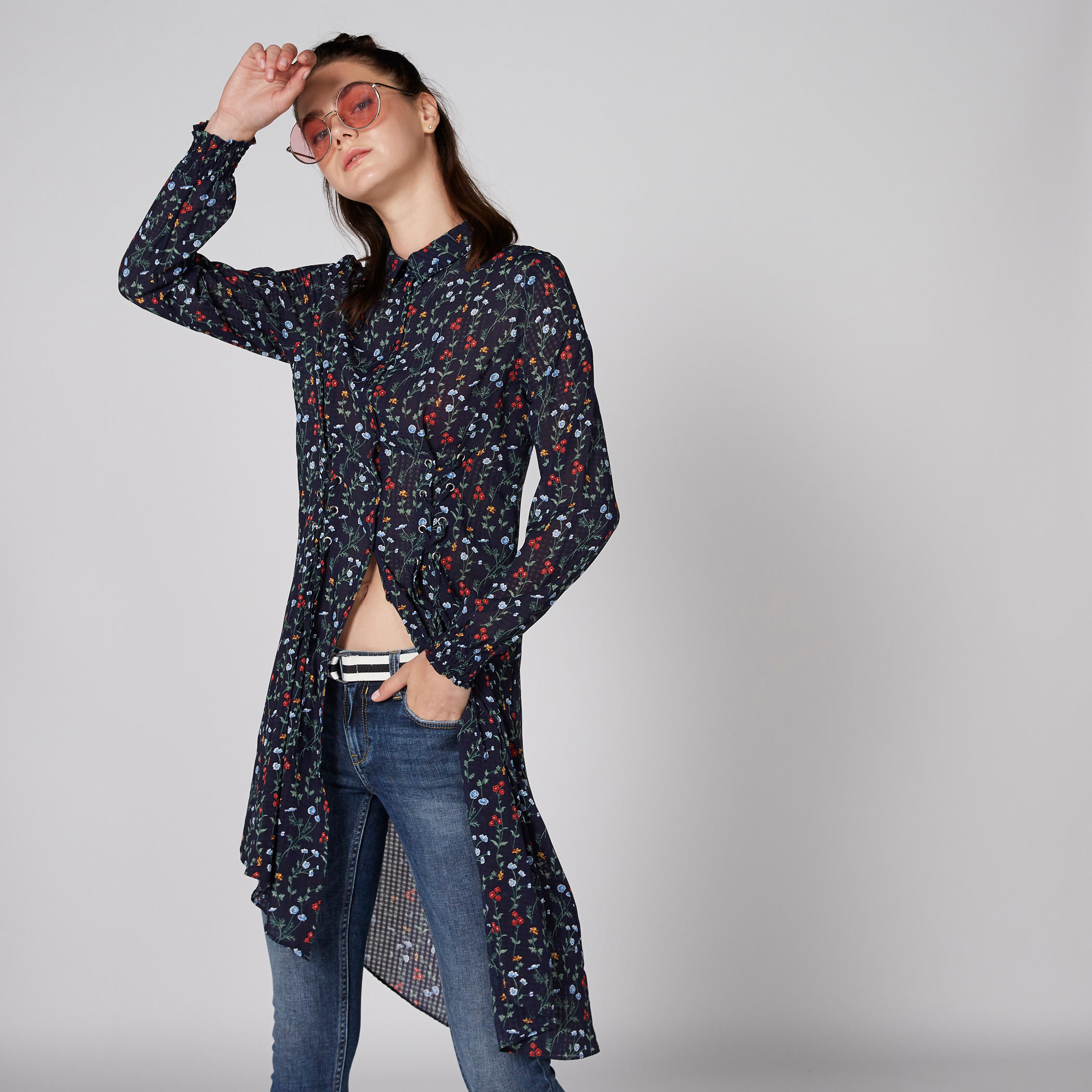 تونيك قميص بأكمام طويلة وأزرار وطبعات-women-clothing-shirtsandblouses-blouses-image-3