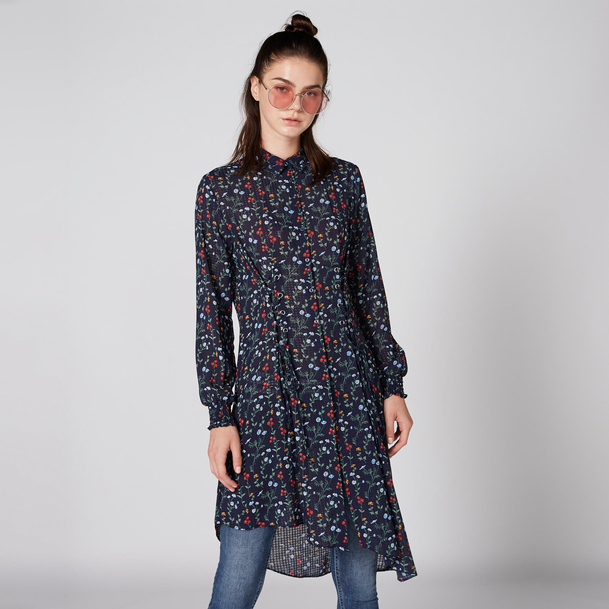 تونيك قميص بأكمام طويلة وأزرار وطبعات-women-clothing-shirtsandblouses-blouses-image-4