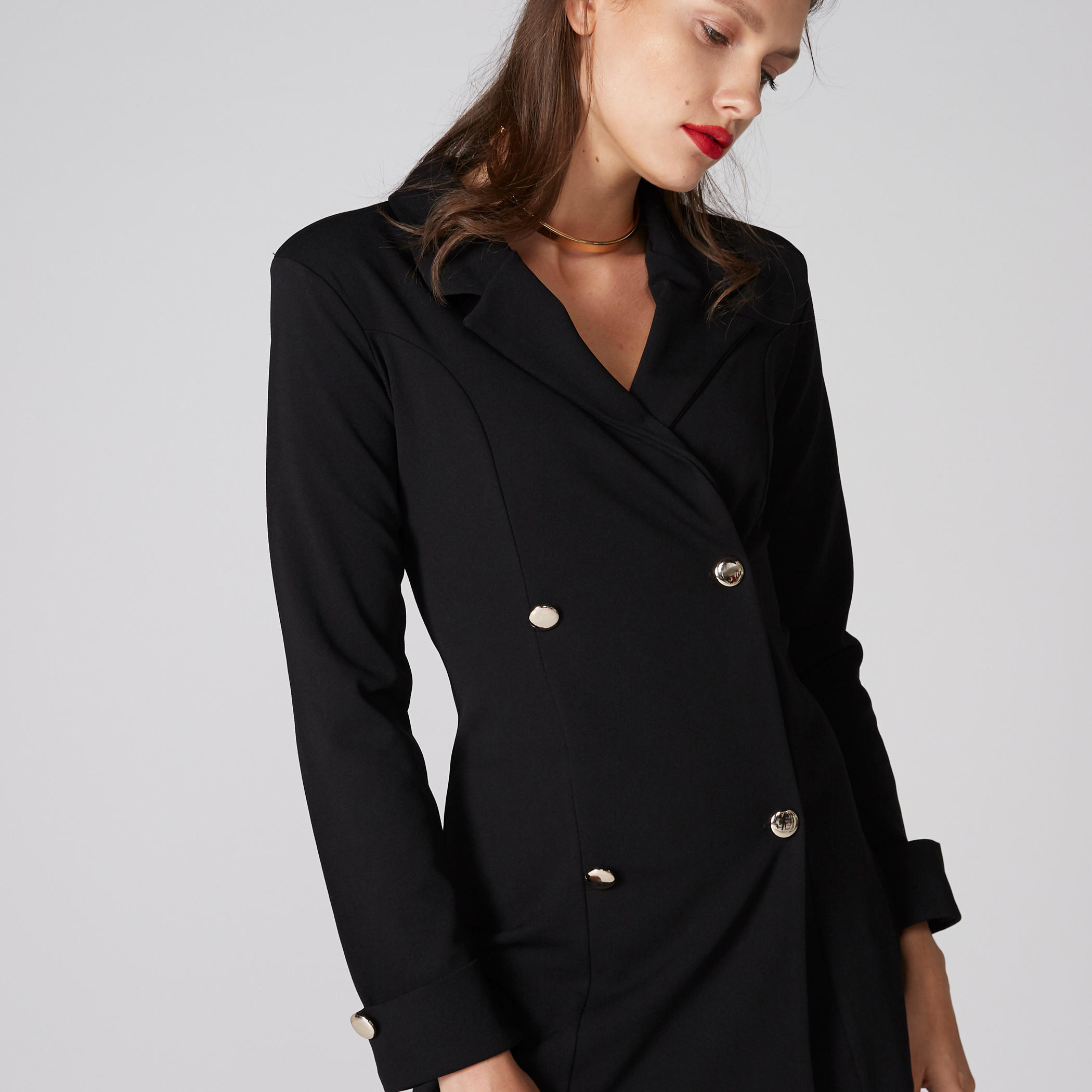 Long Sleeves Jacket with Button Closure-women-winterwear-coatsandjackets-jackets-image-4