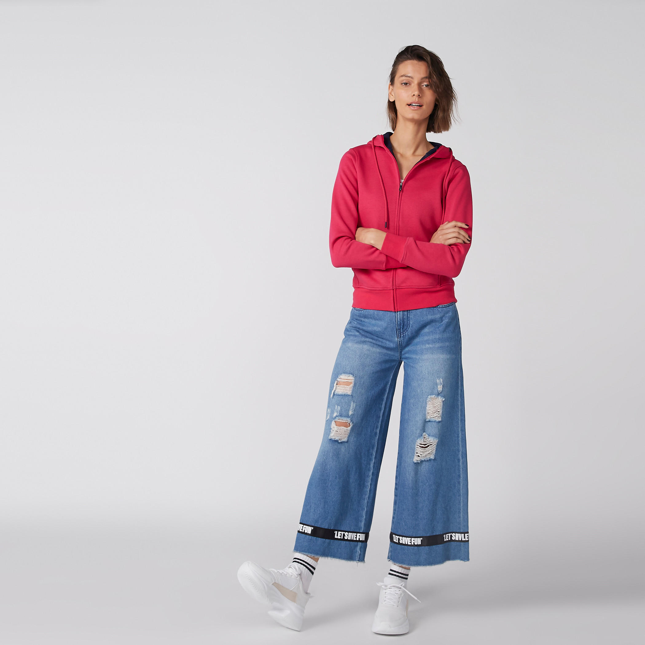 بنطال واسع الساقين دينم بجيوب-women-clothing-bottoms-trousers-image-2
