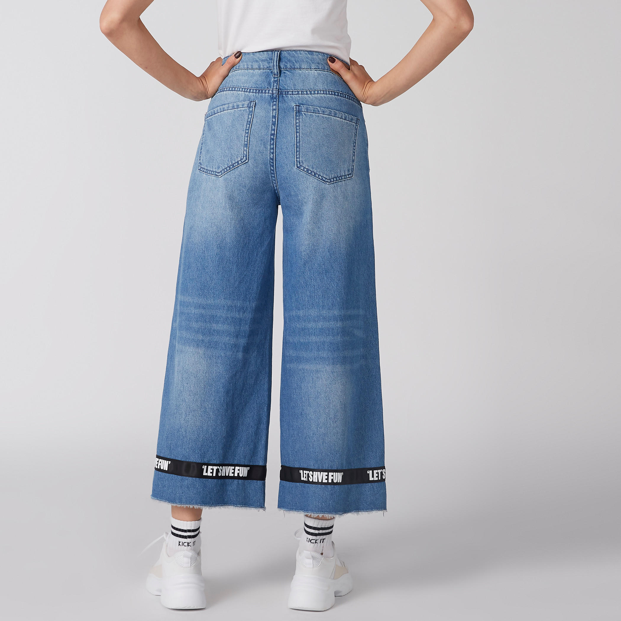 بنطال واسع الساقين دينم بجيوب-women-clothing-bottoms-trousers-image-4