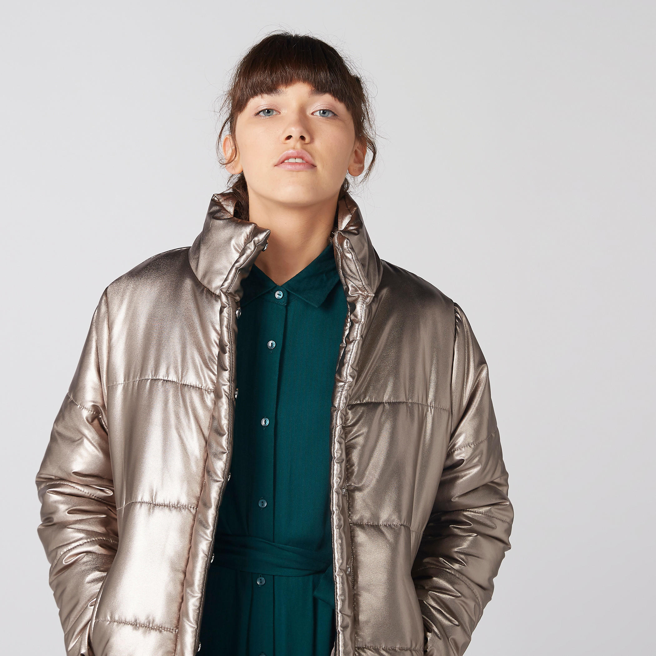جاكيت بأكمام طويلة وجيوب وأزرار-women-winterwear-coatsandjackets-jackets-image-3