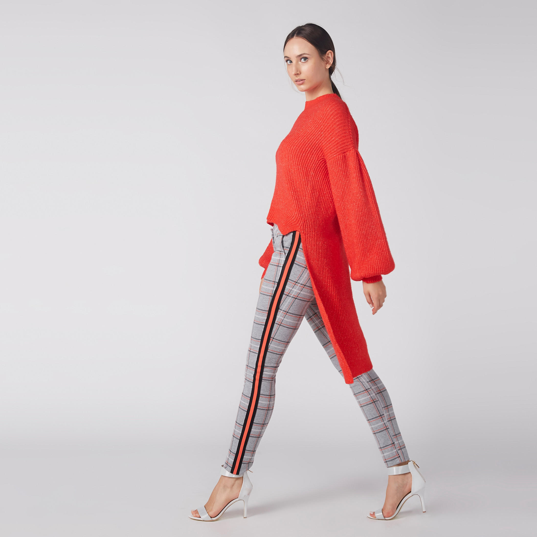 بلوزة طويلة بارزة الملمس بياقة عالية وأكمام طويلة-women-clothing-cardigansandjumpers-jumpers-image-3