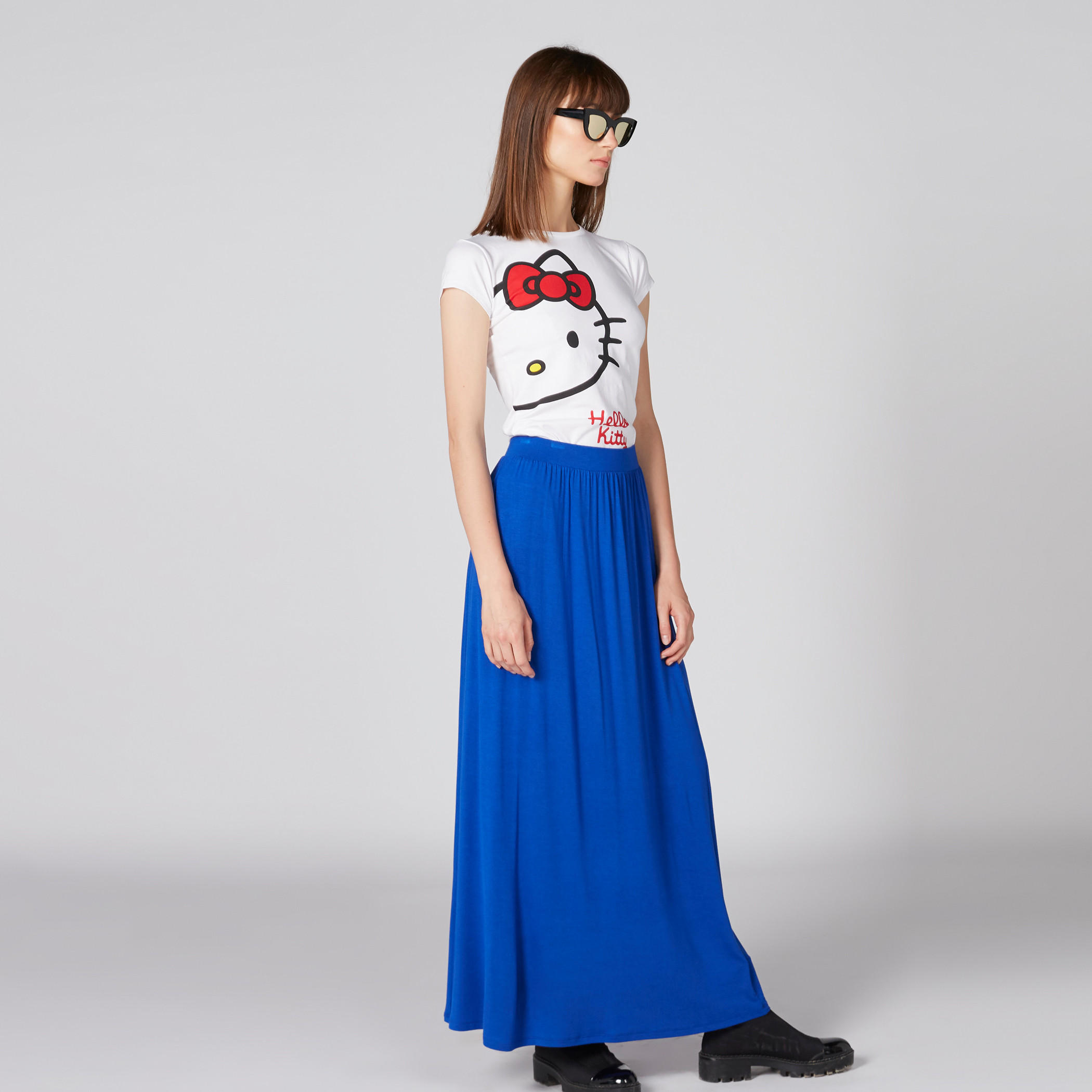 تنورة طويلة بخصر مطّاطي-women-clothing-bottoms-skirts-image-1
