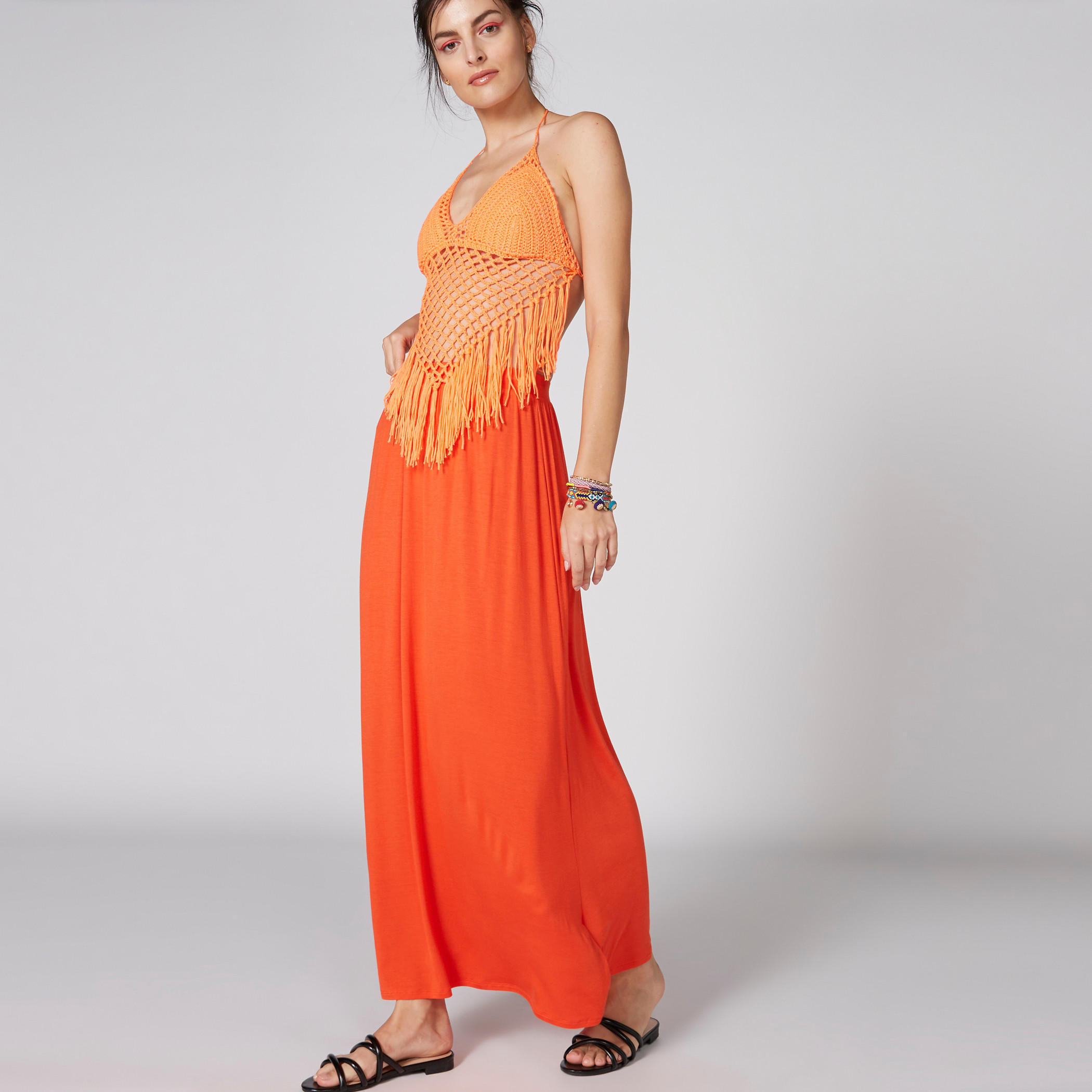 تنورة طويلة بخصر مطّاطي-women-clothing-bottoms-skirts-image-3