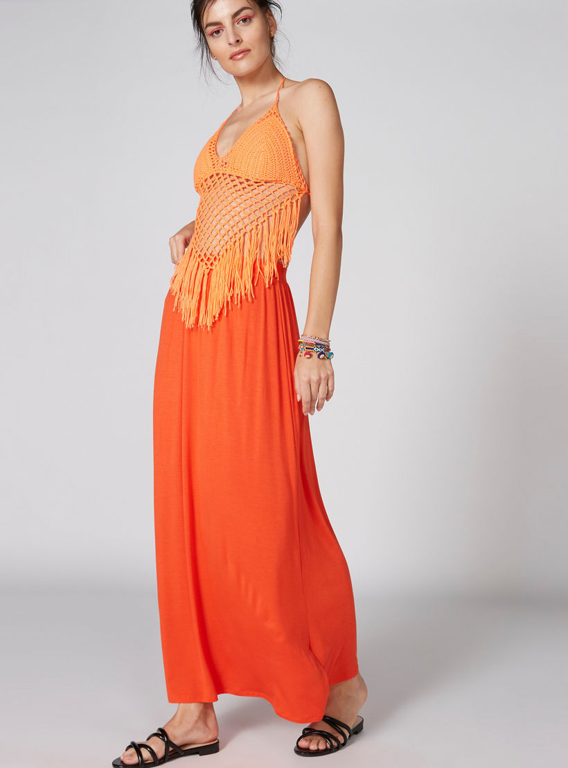 تنورة طويلة بخصر مطّاطي-women-clothing-bottoms-skirts-image-3