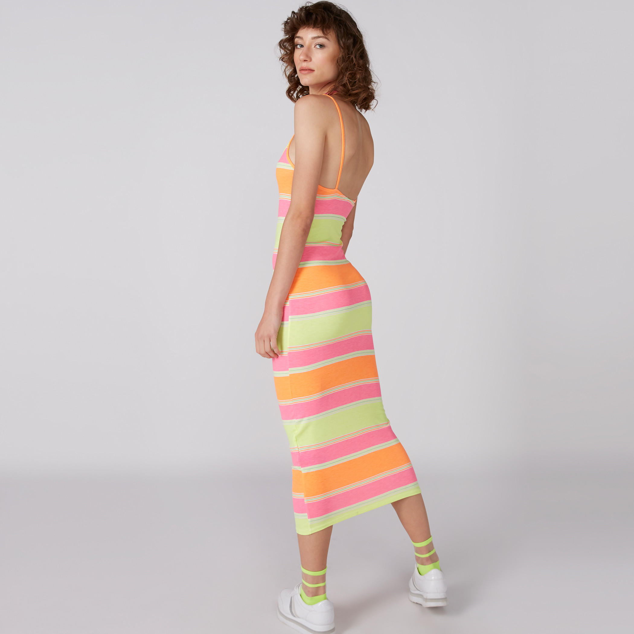 Striped Bodycon Dress with Spaghetti Straps-women-clothing-dresses-image-2