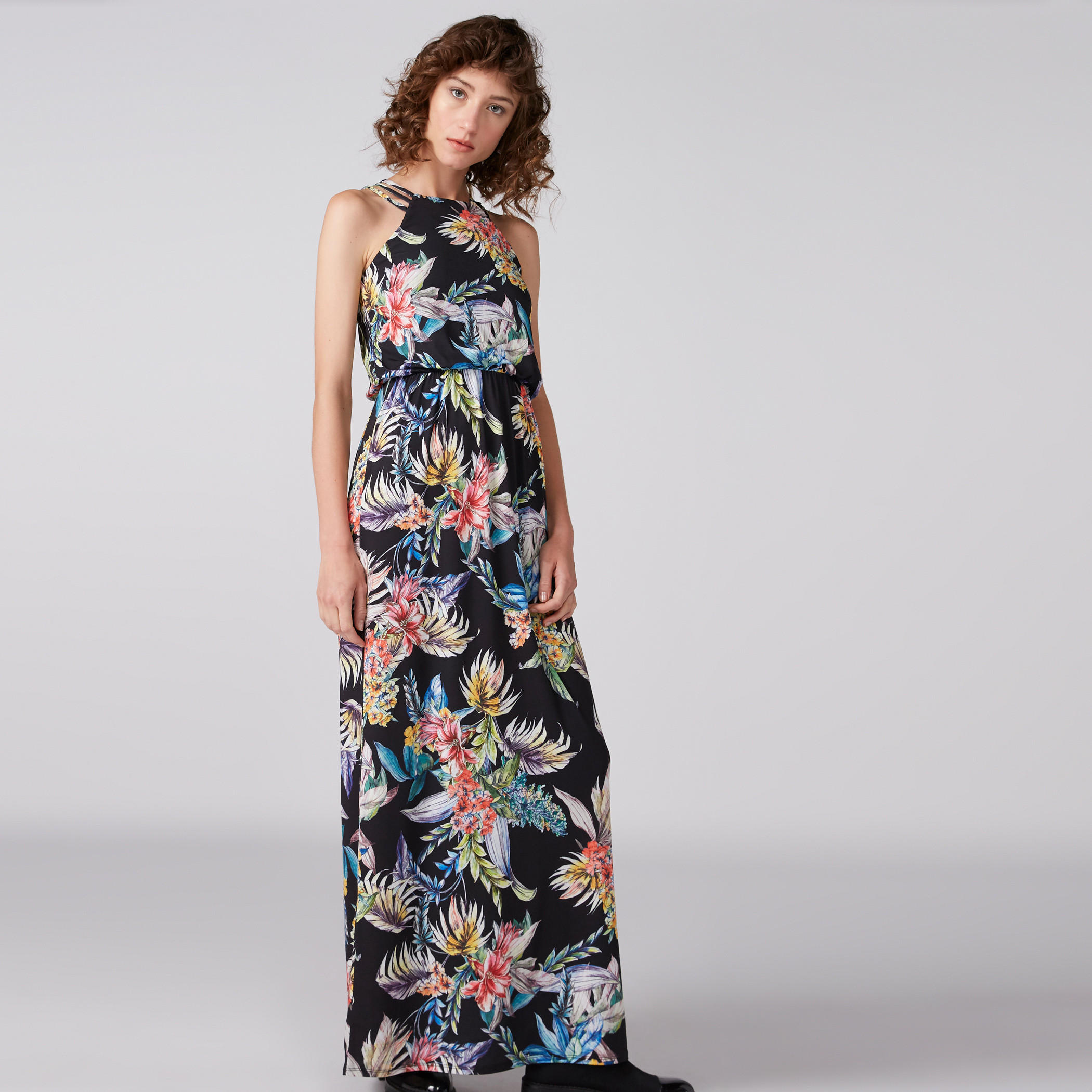 فستان طويل بياقة هالتر وطبعات-women-clothing-dresses-image-4