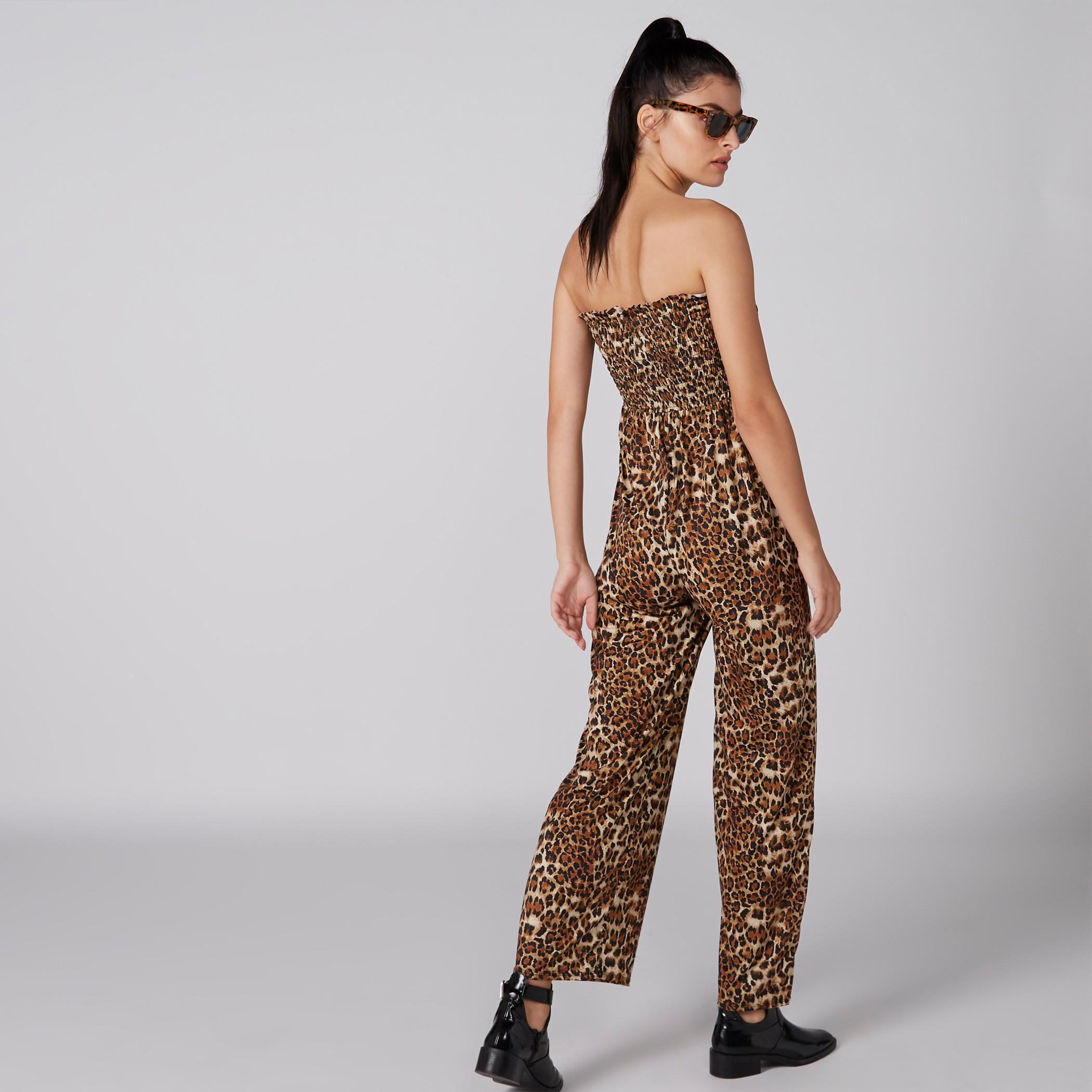 أفرول مكشوف الأكتاف بدرزات وطبعات-women-clothing-jumpsuits-image-2