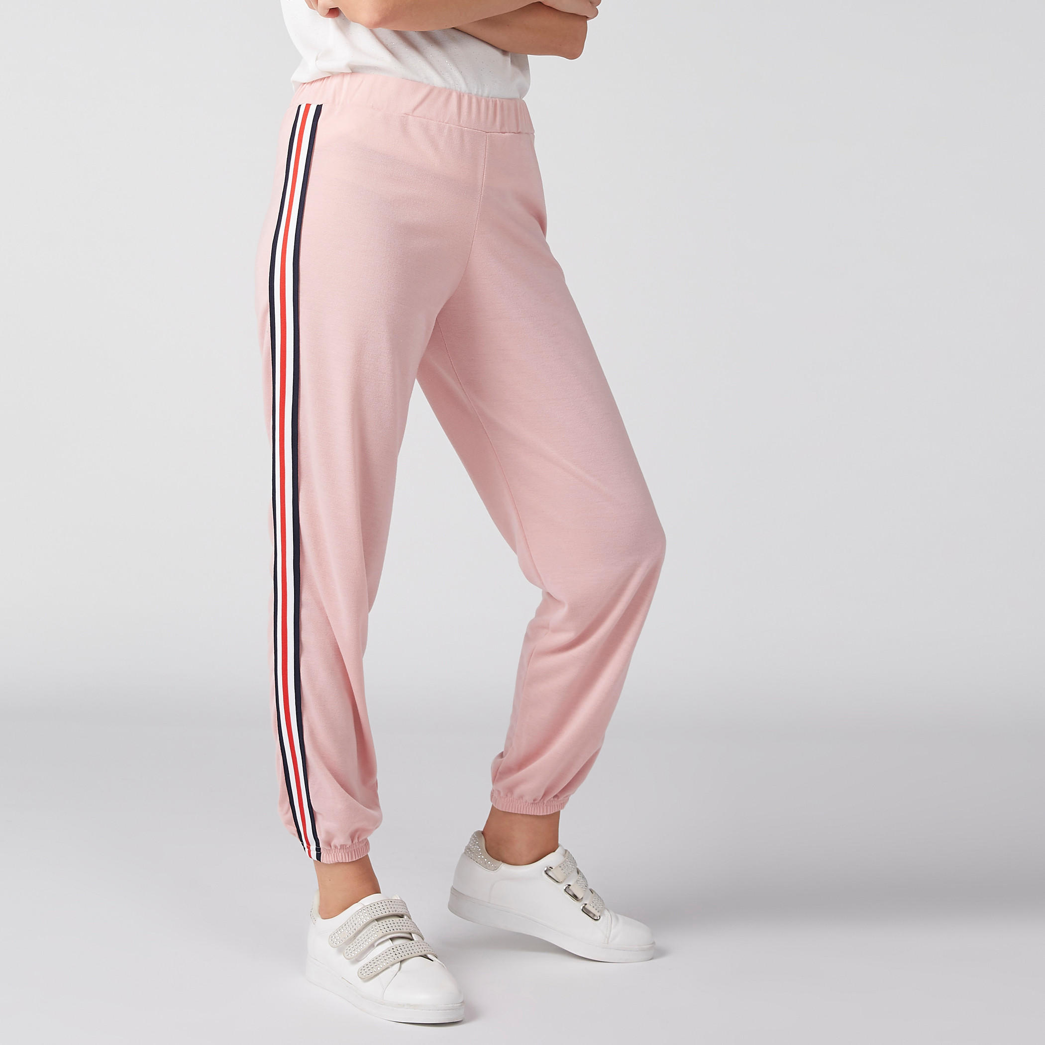 بنطال رياضي طويل بخصر مطّاطي-women-clothing-bottoms-joggers-image-3