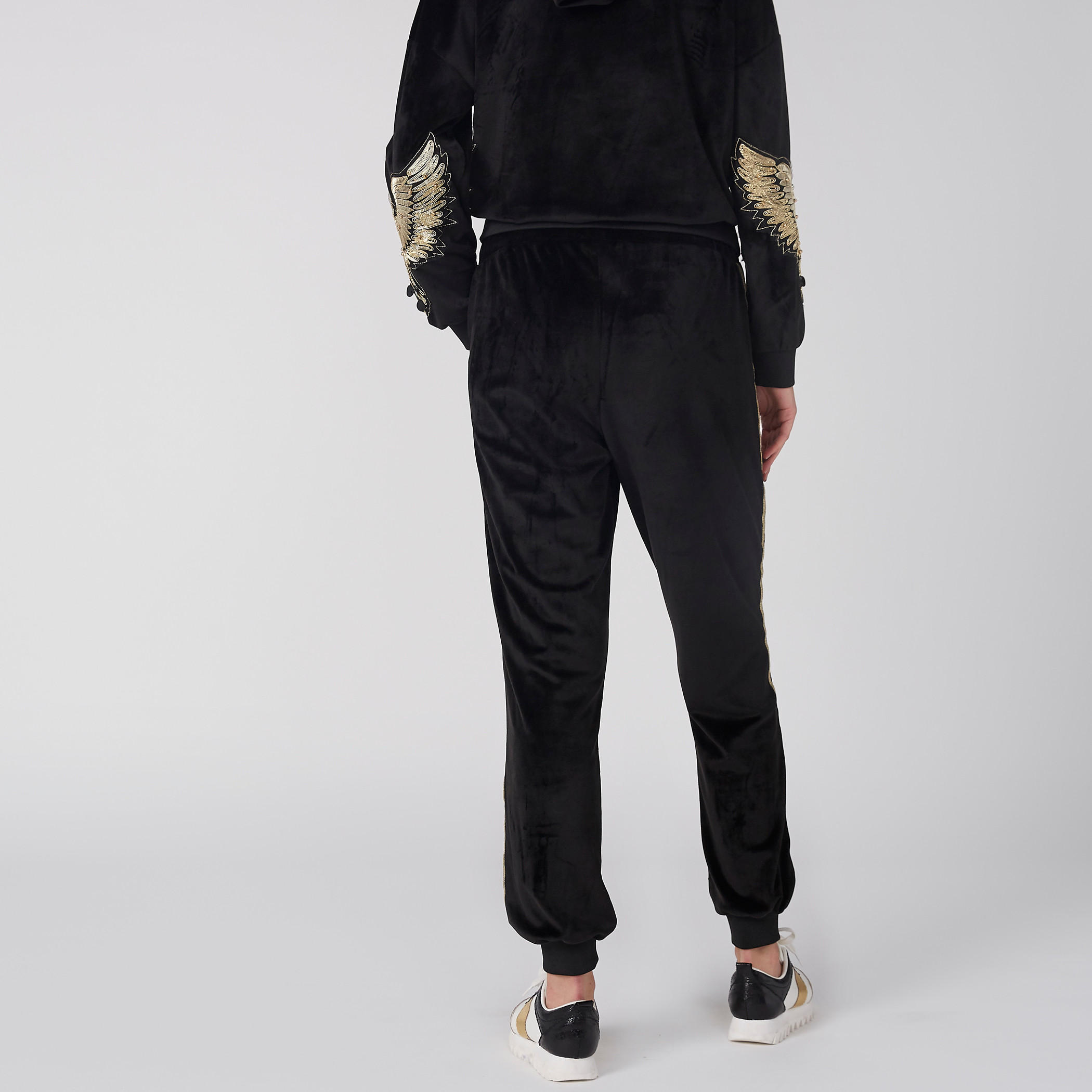 بنطال رياضي طويل بخصر مطّاطي-women-clothing-bottoms-joggers-image-4