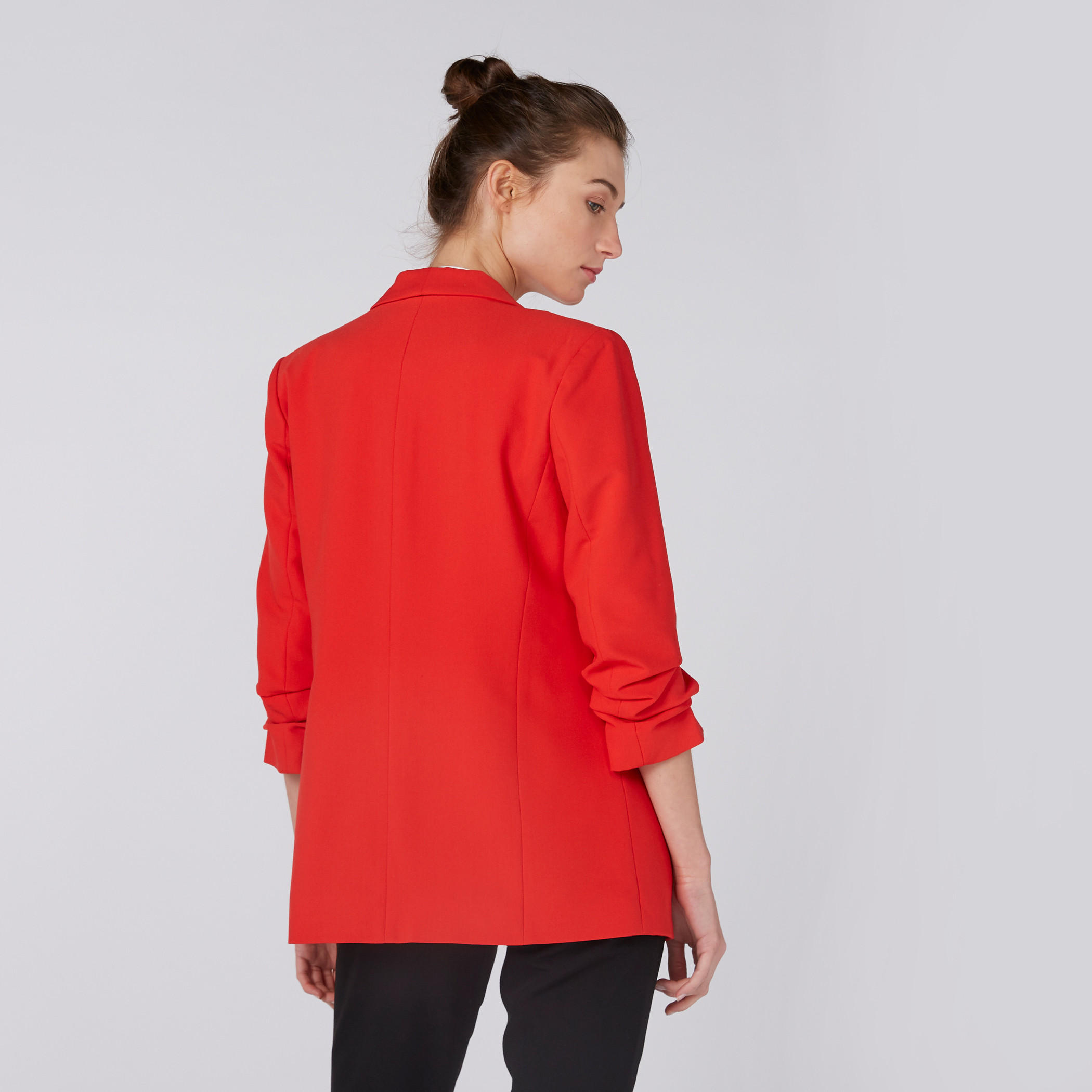 Open Front Blazer with 3/4 Sleeves-women-clothing-coatsandjackets-blazers-image-3