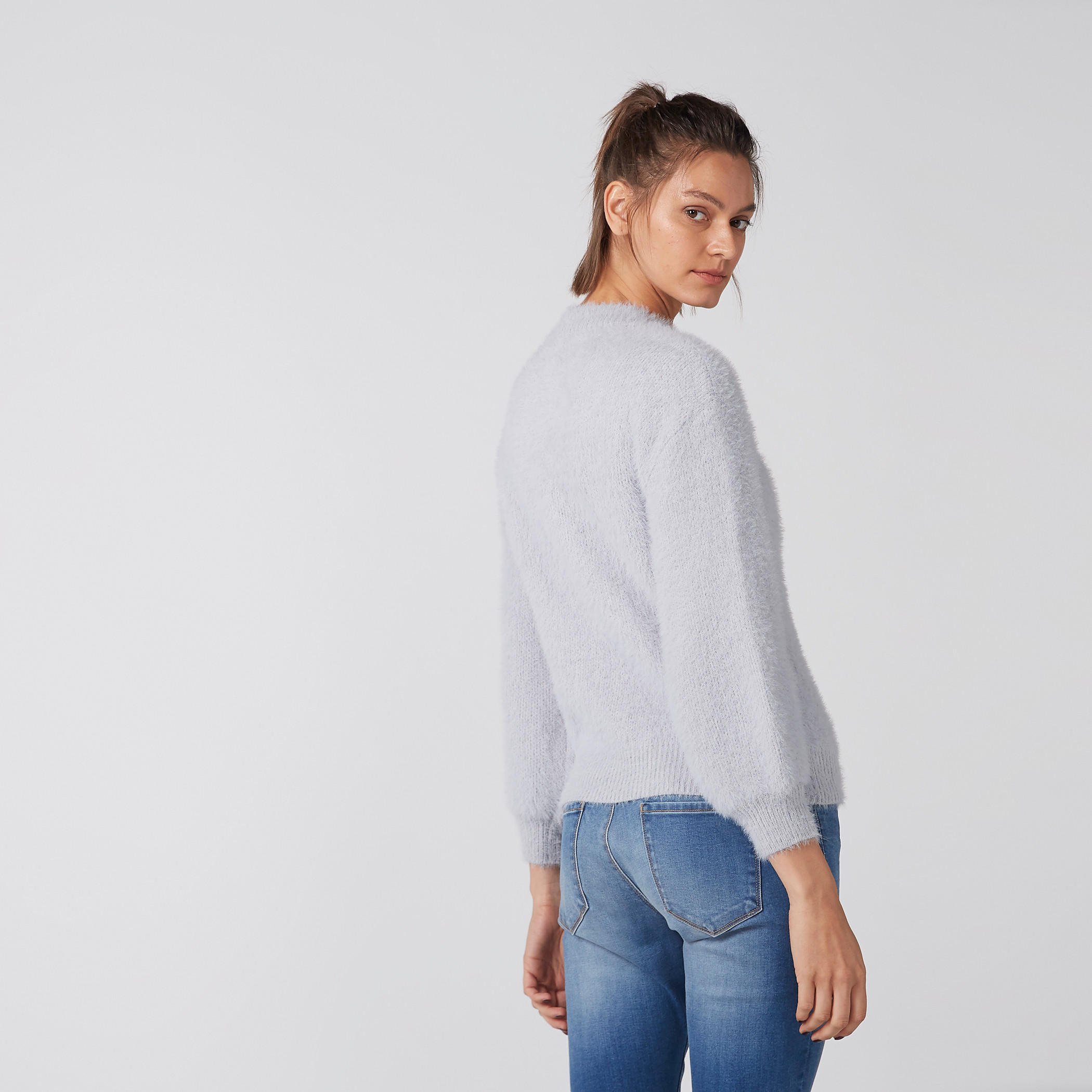 سويتر بأكمام طويلة وياقة مستديرة-women-clothing-cardigansandjumpers-jumpers-image-2