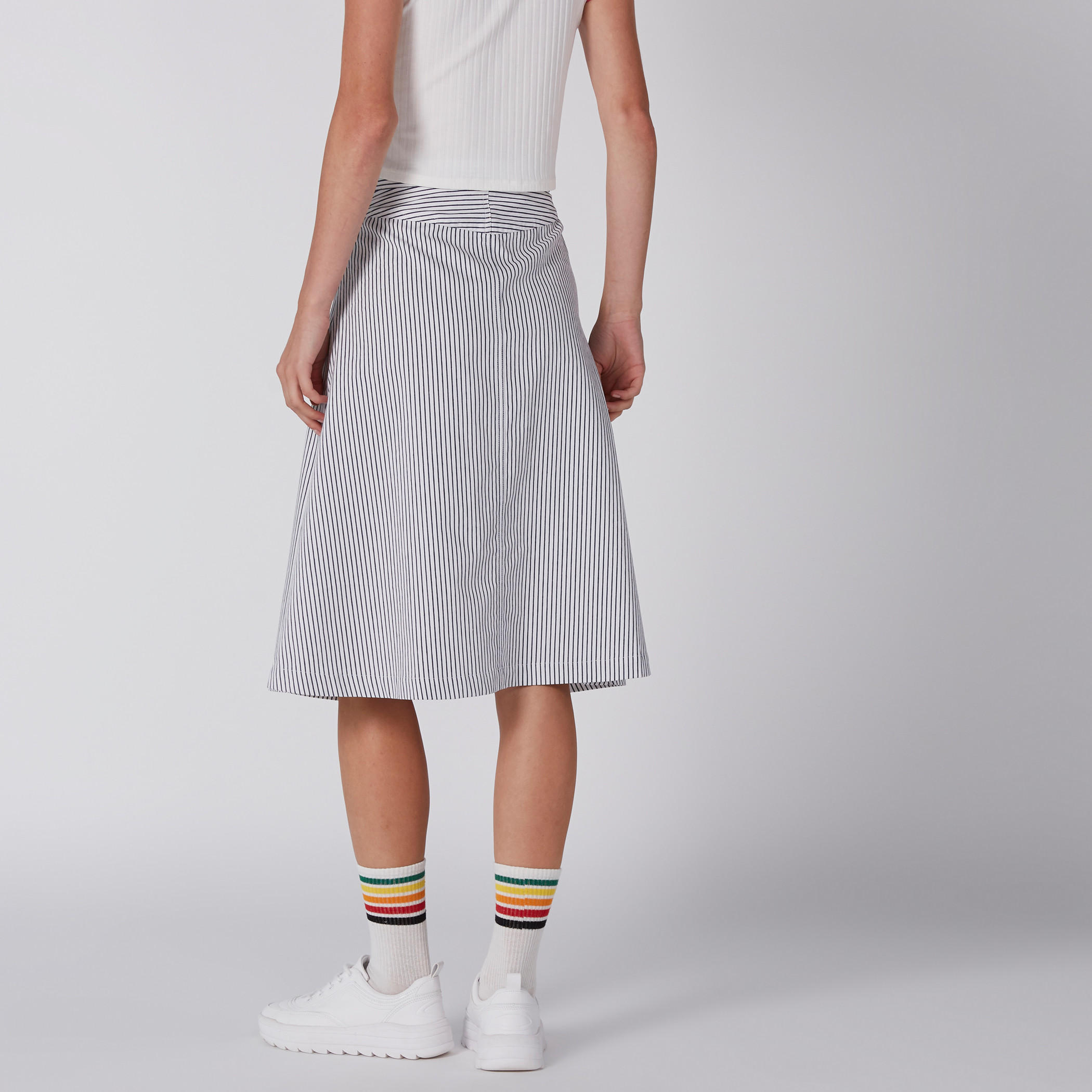 Striped A-Line Midi Skirt with Button Detail-women-clothing-bottoms-skirts-image-4