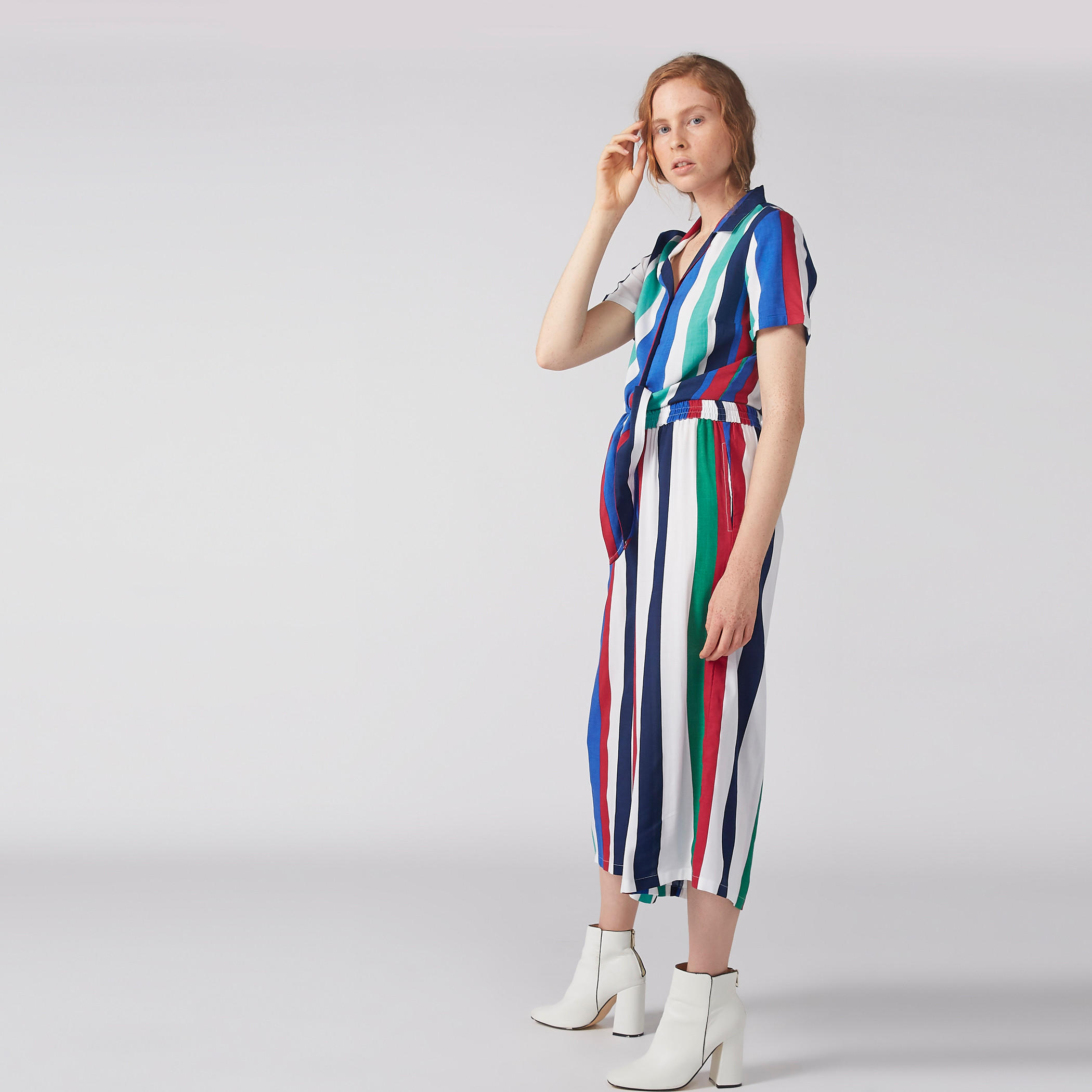 Striped Culottes with Elasticised Waistband and Pocket Detail-women-clothing-bottoms-trousers-image-5