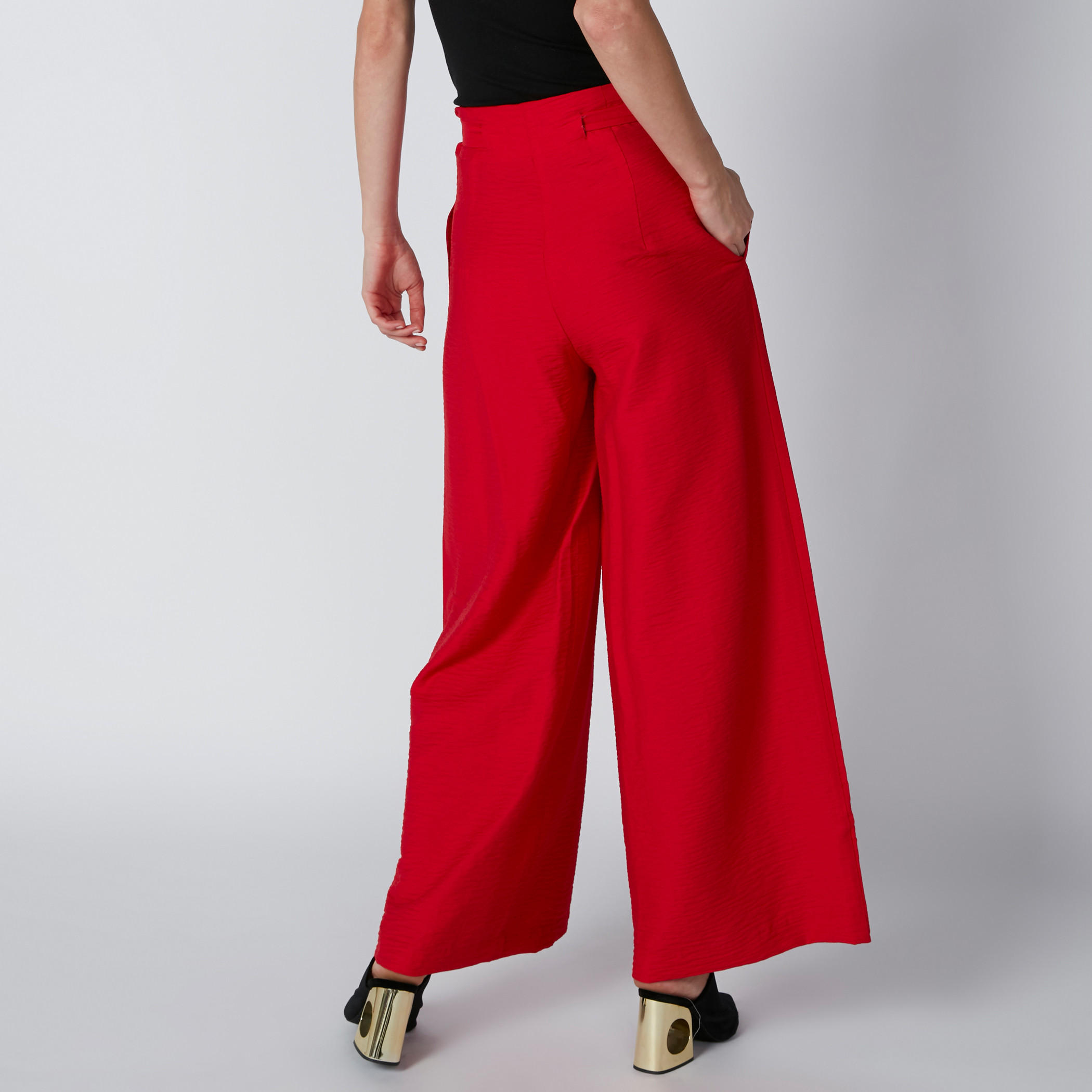 بنطال بالازو بحزام رباط وجيوب-women-clothing-bottoms-trousers-image-2