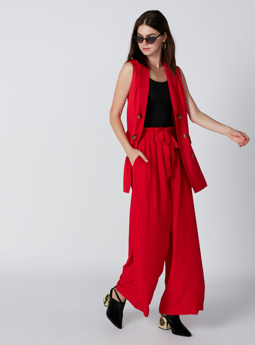 بنطال بالازو بحزام رباط وجيوب-women-clothing-bottoms-trousers-image-3