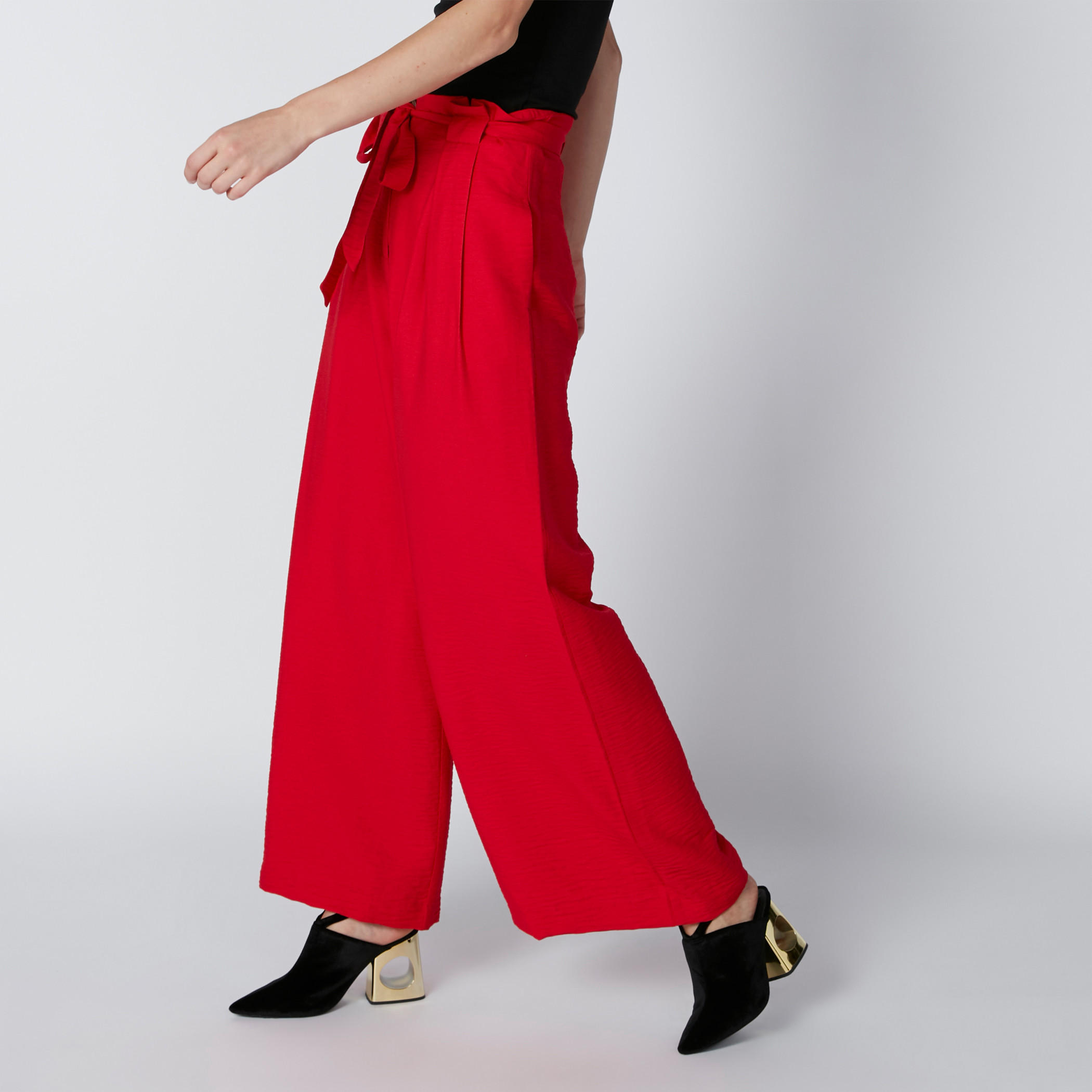 بنطال بالازو بحزام رباط وجيوب-women-clothing-bottoms-trousers-image-4