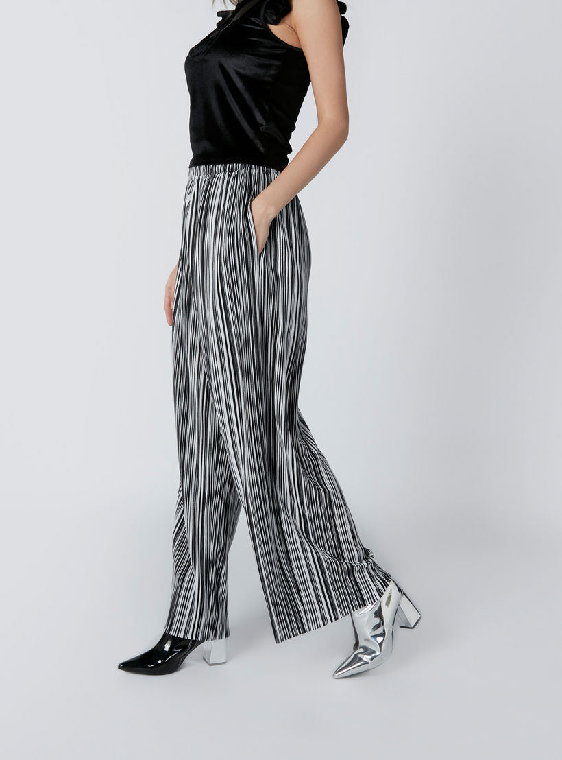 Striped Palazzo Pants with Pocket Detail and Elasticised Waistband-women-clothing-bottoms-trousers-image-4