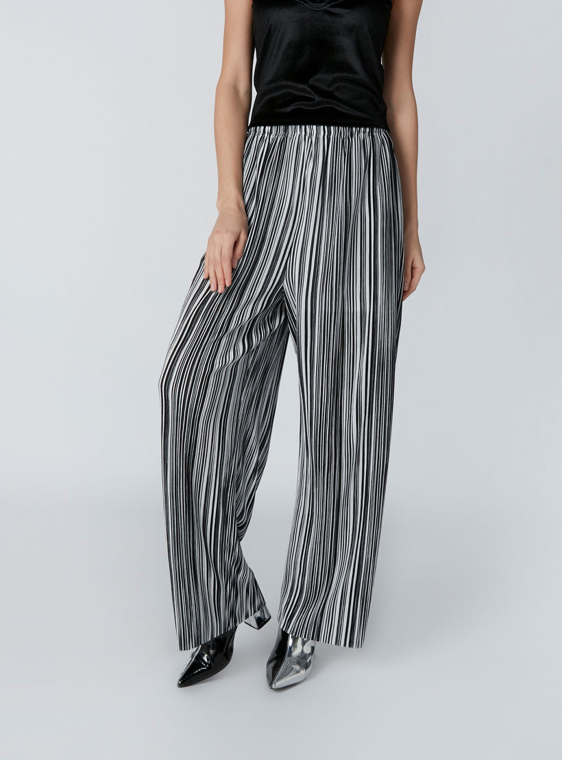Striped Palazzo Pants with Pocket Detail and Elasticised Waistband-women-clothing-bottoms-trousers-image-5