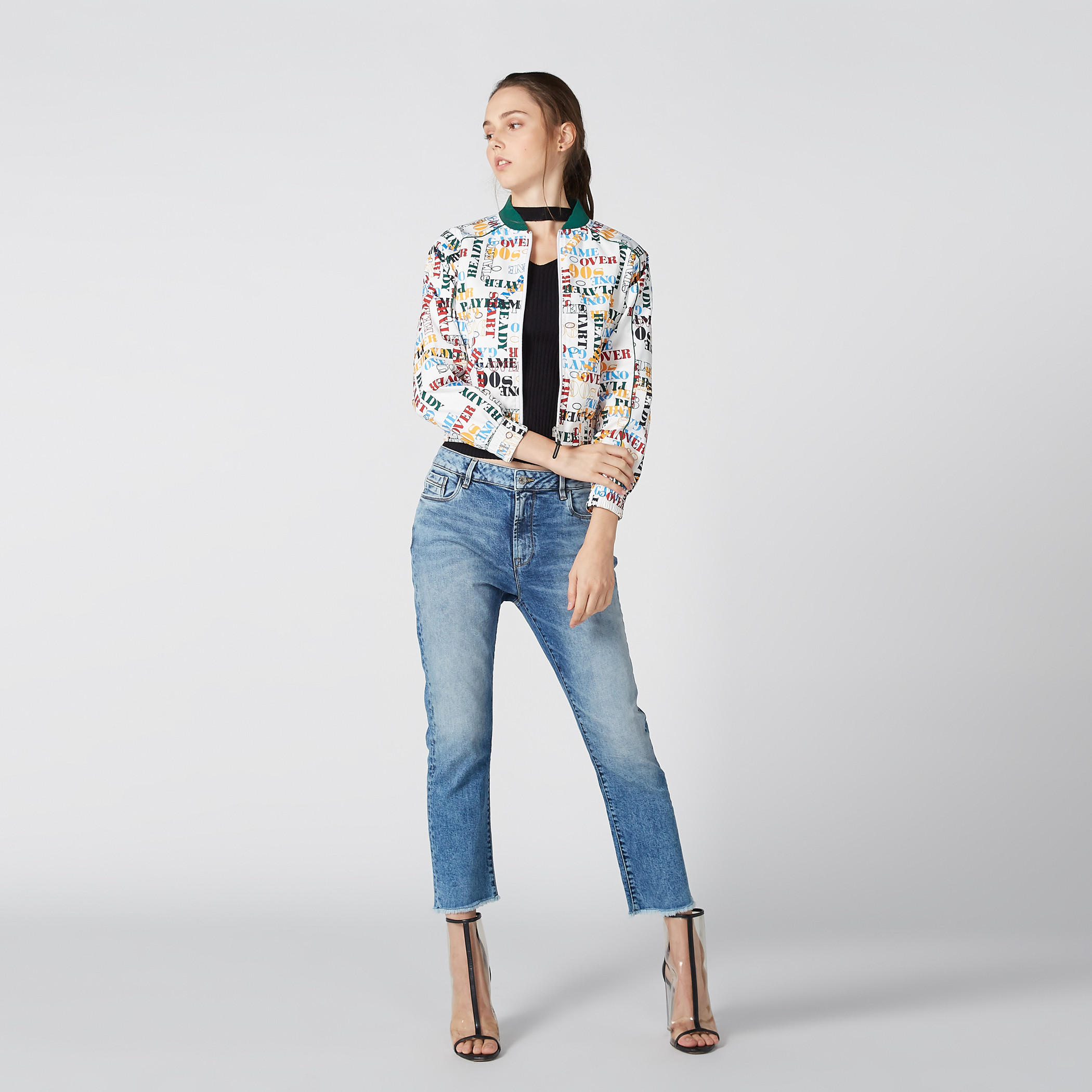جاكيت بومبر بأكمام طويلة وسحّاب إغلاق وطبعات-women-winterwear-coatsandjackets-jackets-image-2