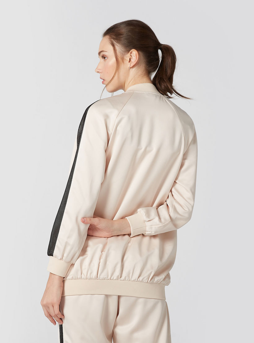 جاكيت بياقة ماندارين وأكمام طويلة-women-winterwear-coatsandjackets-jackets-image-4