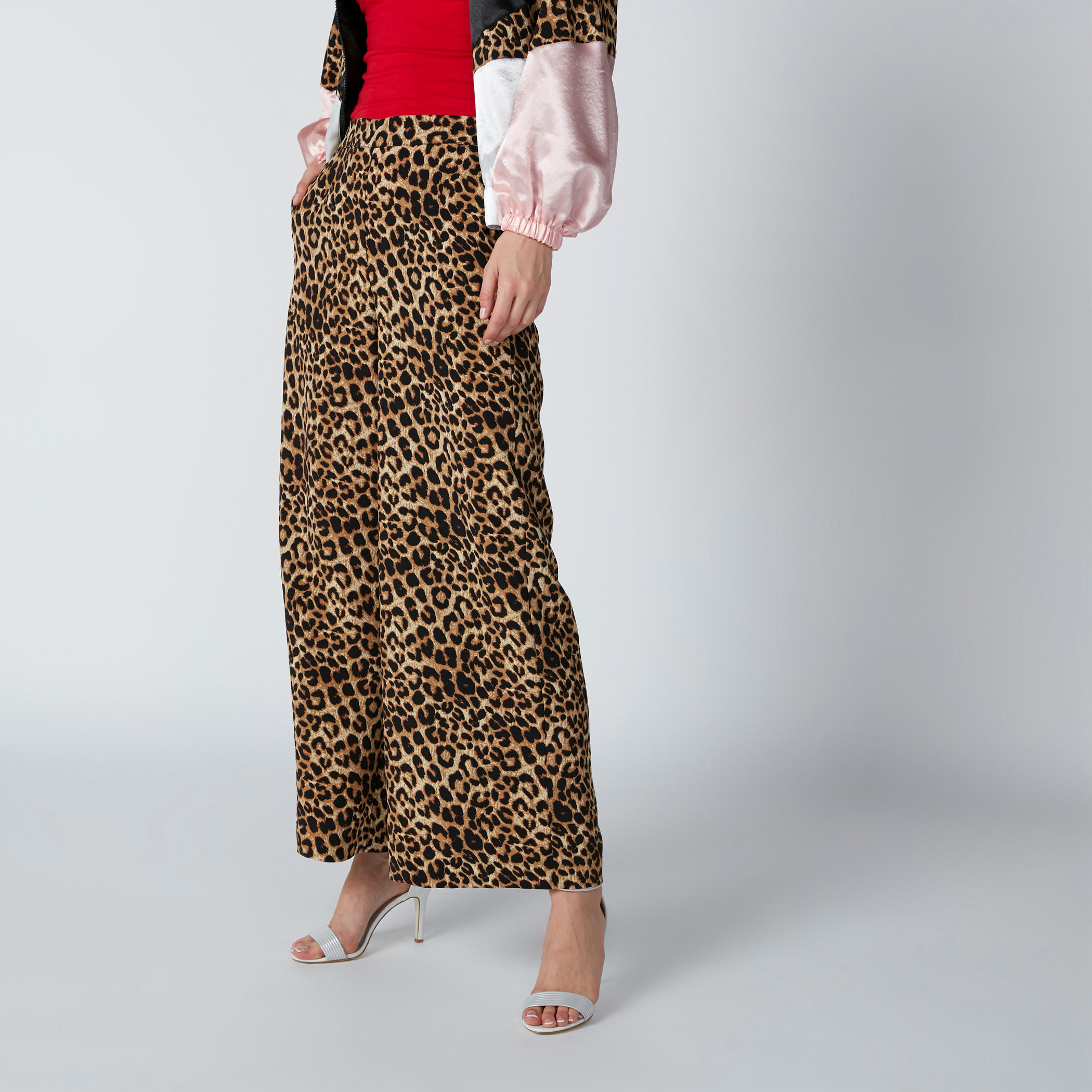 بنطال بالازو بخصر مرتفع وجيوب وطبعات-women-clothing-bottoms-trousers-image-3