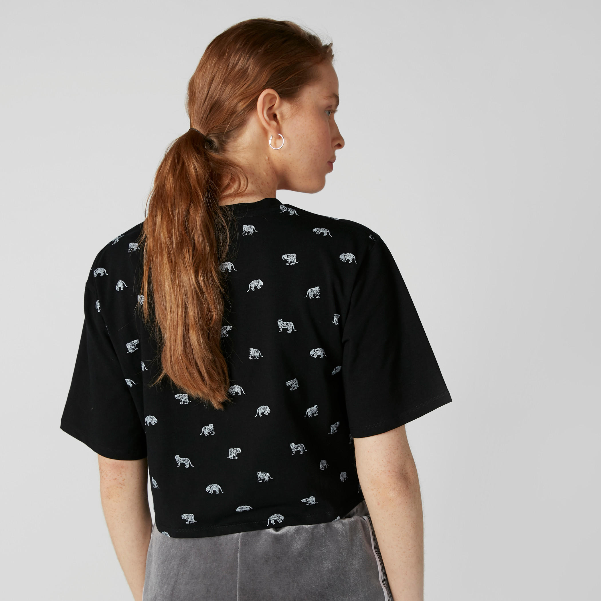 Printed T-Shirt with Short Sleeves-women-clothing-tshirts-image-2