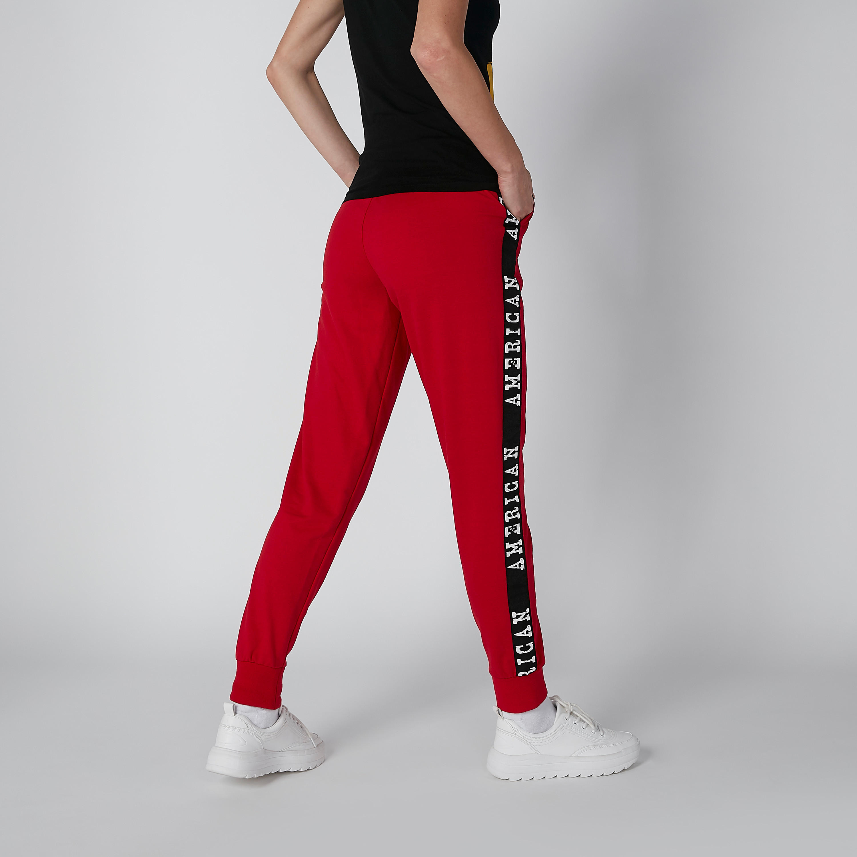 بنطال رياضي طويل بجيوب وشريطة-women-clothing-bottoms-joggers-image-2