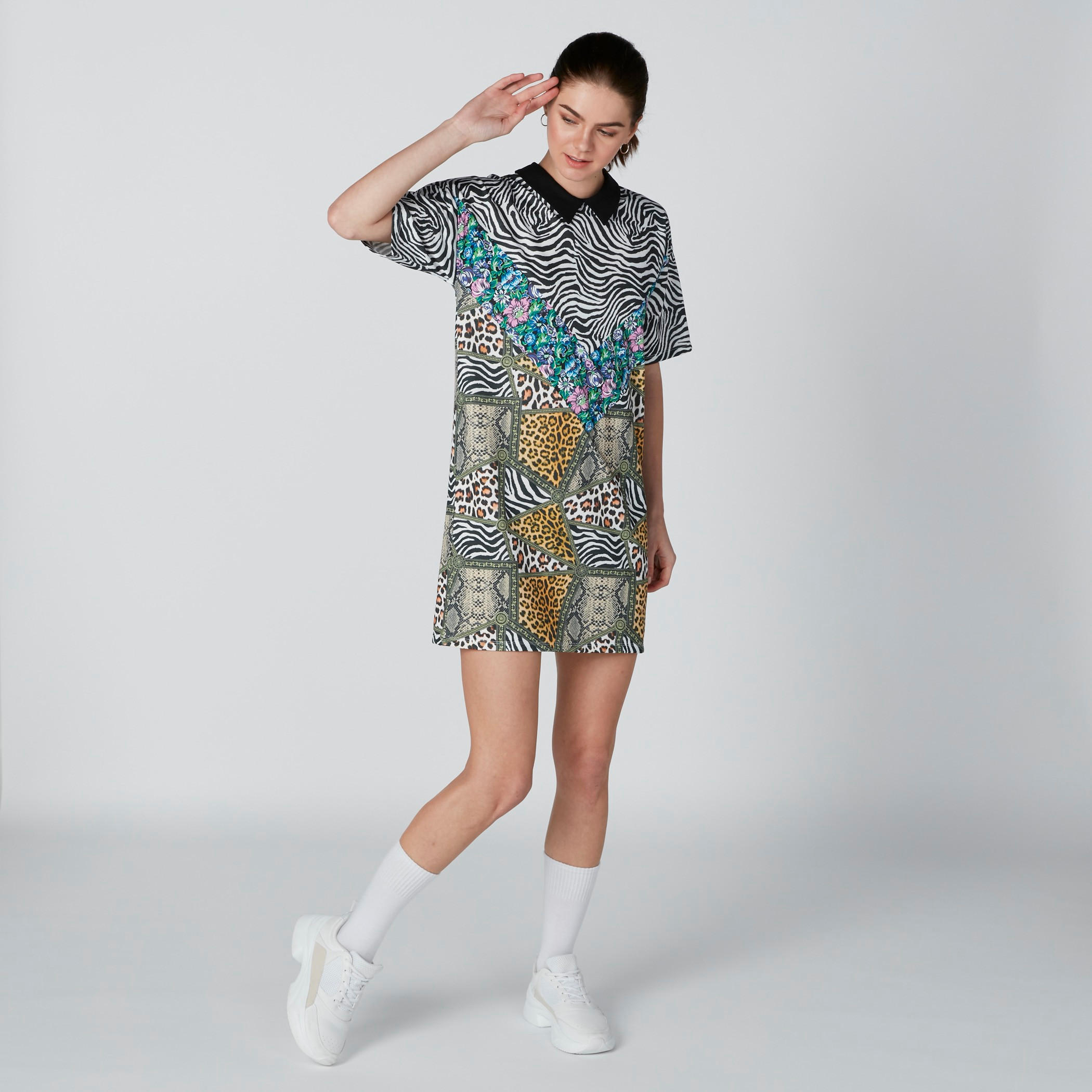 فستان بأكمام قصيرة وطبعات-women-clothing-dresses-image-1