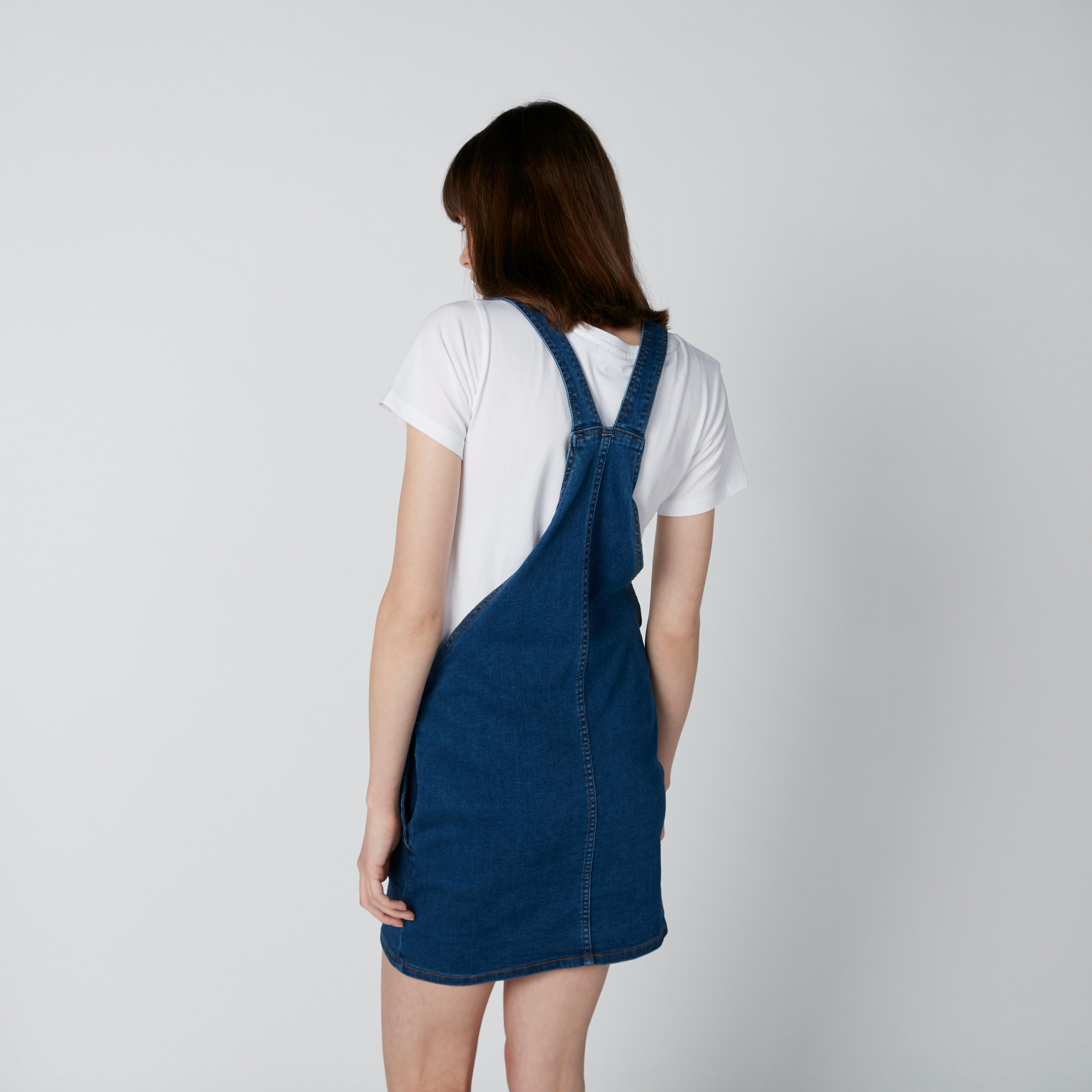 فستان دنغري قصير بجيوب وأزرار-women-clothing-dresses-image-3