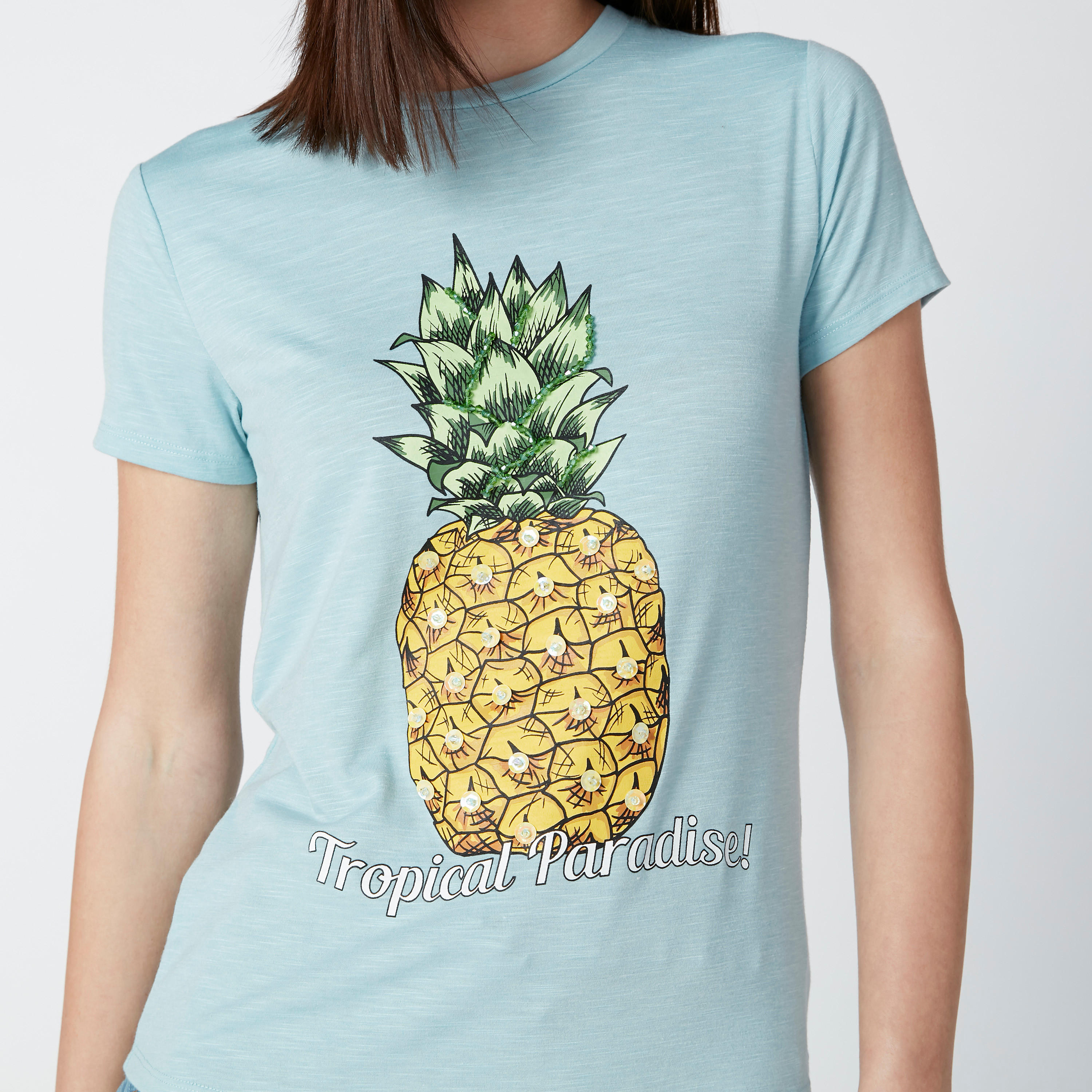 تيشيرت مزيّن بأكمام قصيرة وطبعات-women-clothing-tshirts-image-4