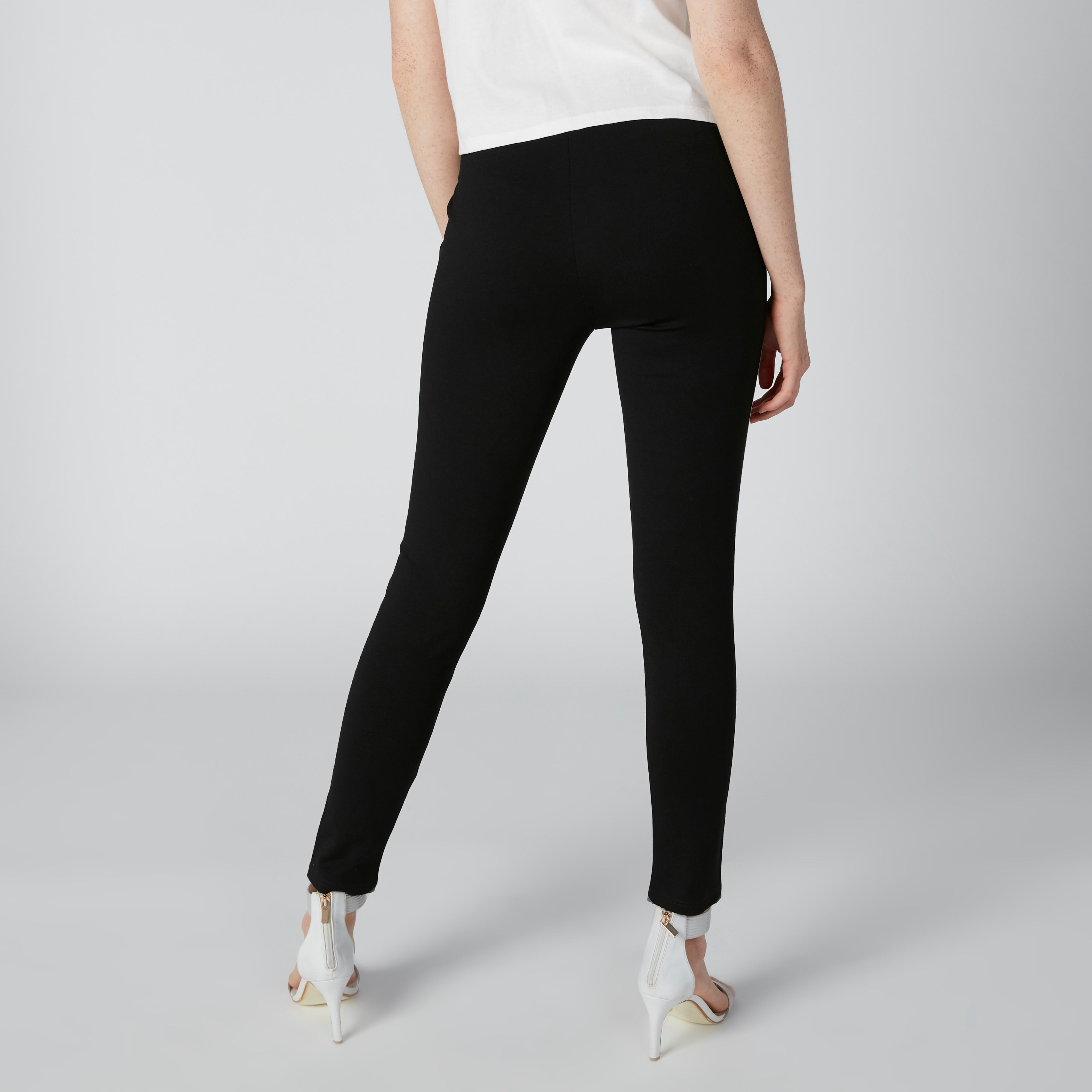 بنطال كاروهات بقصّة واسعة وخصر مرتفع وشريطة-women-clothing-bottoms-trousers-image-2