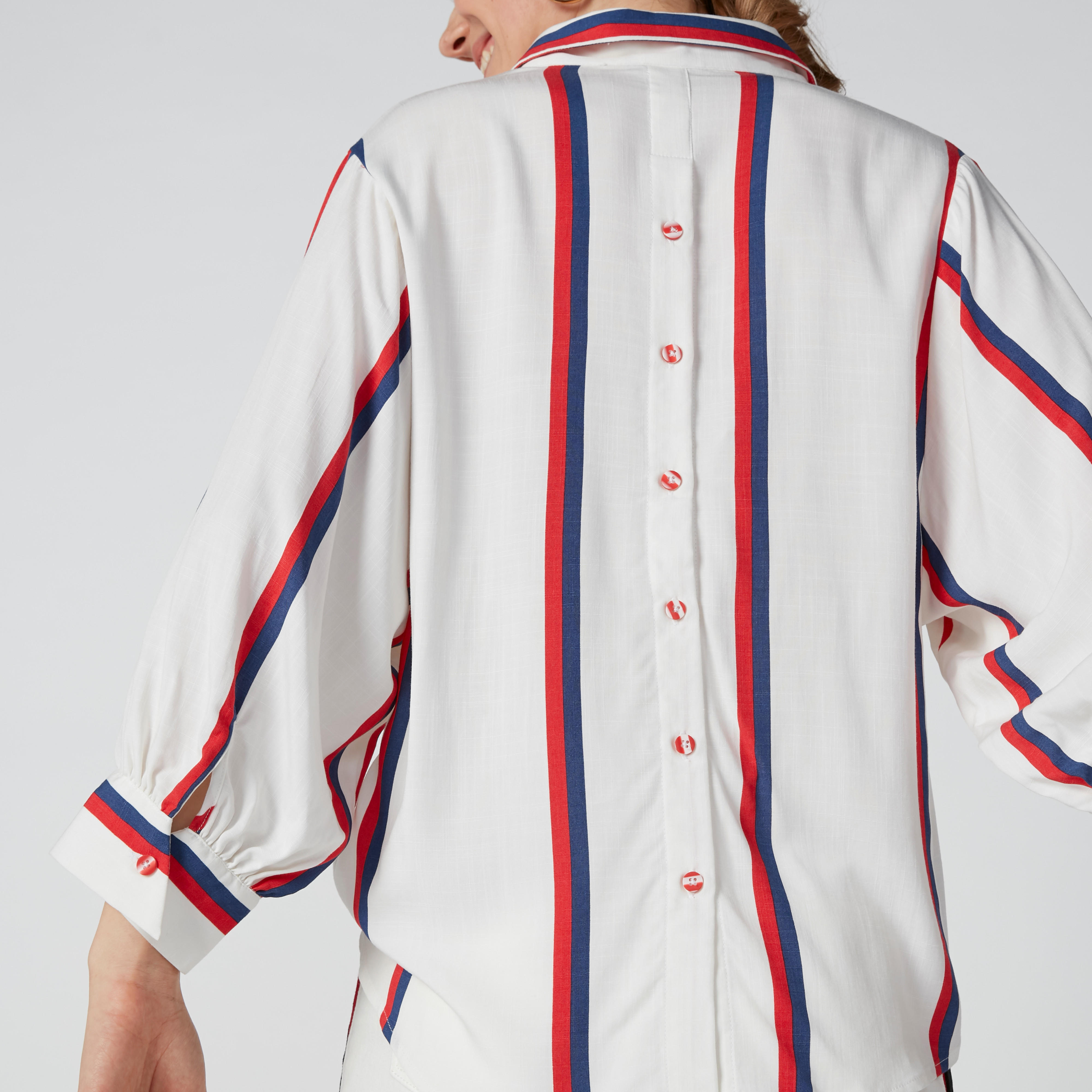Striped Top in Relaxed Fit with Button Detail-women-clothing-shirtsandblouses-blouses-image-5