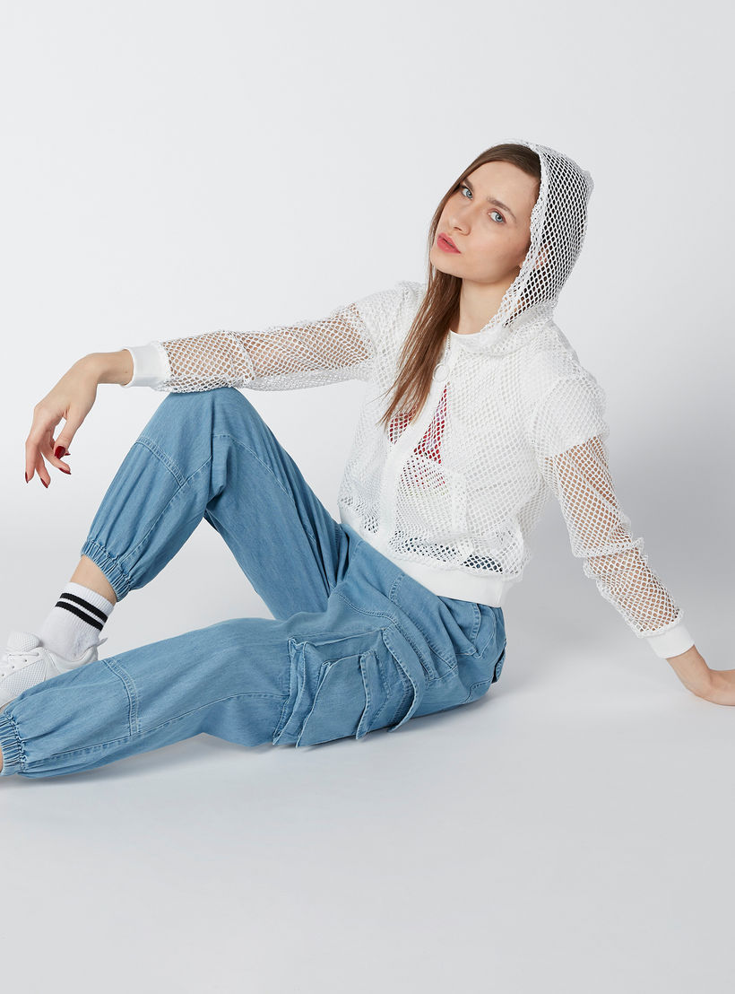 بنطال رياضي بخصر مطّاطي وجيوب-women-clothing-bottoms-joggers-image-2
