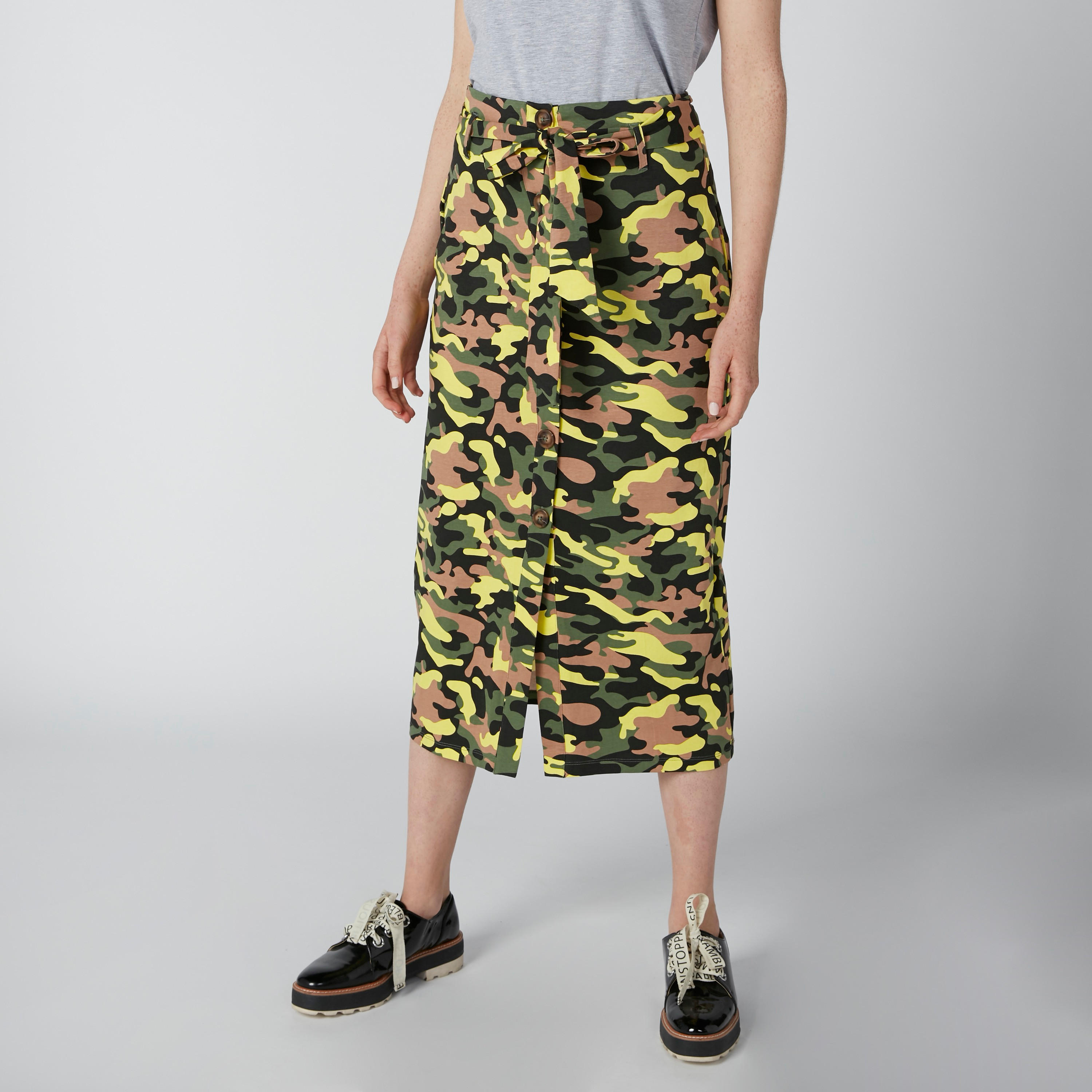 تنورة إيه لاين بأربطة وطبعات-women-clothing-bottoms-skirts-image-5