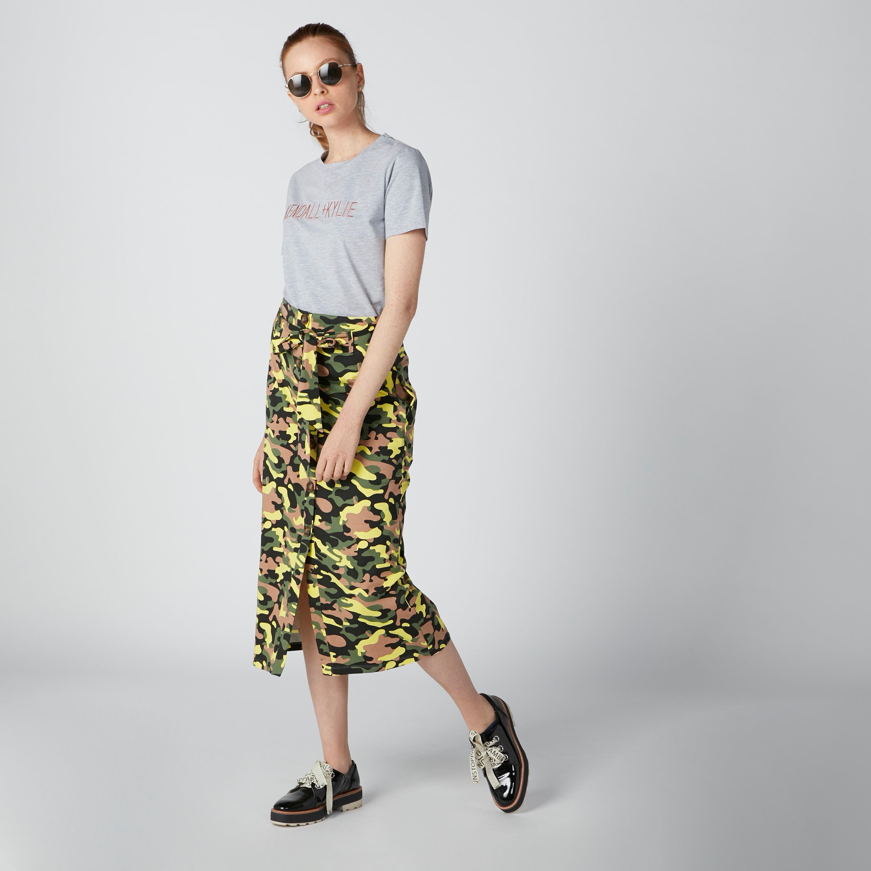 تنورة إيه لاين بأربطة وطبعات-women-clothing-bottoms-skirts-image-3