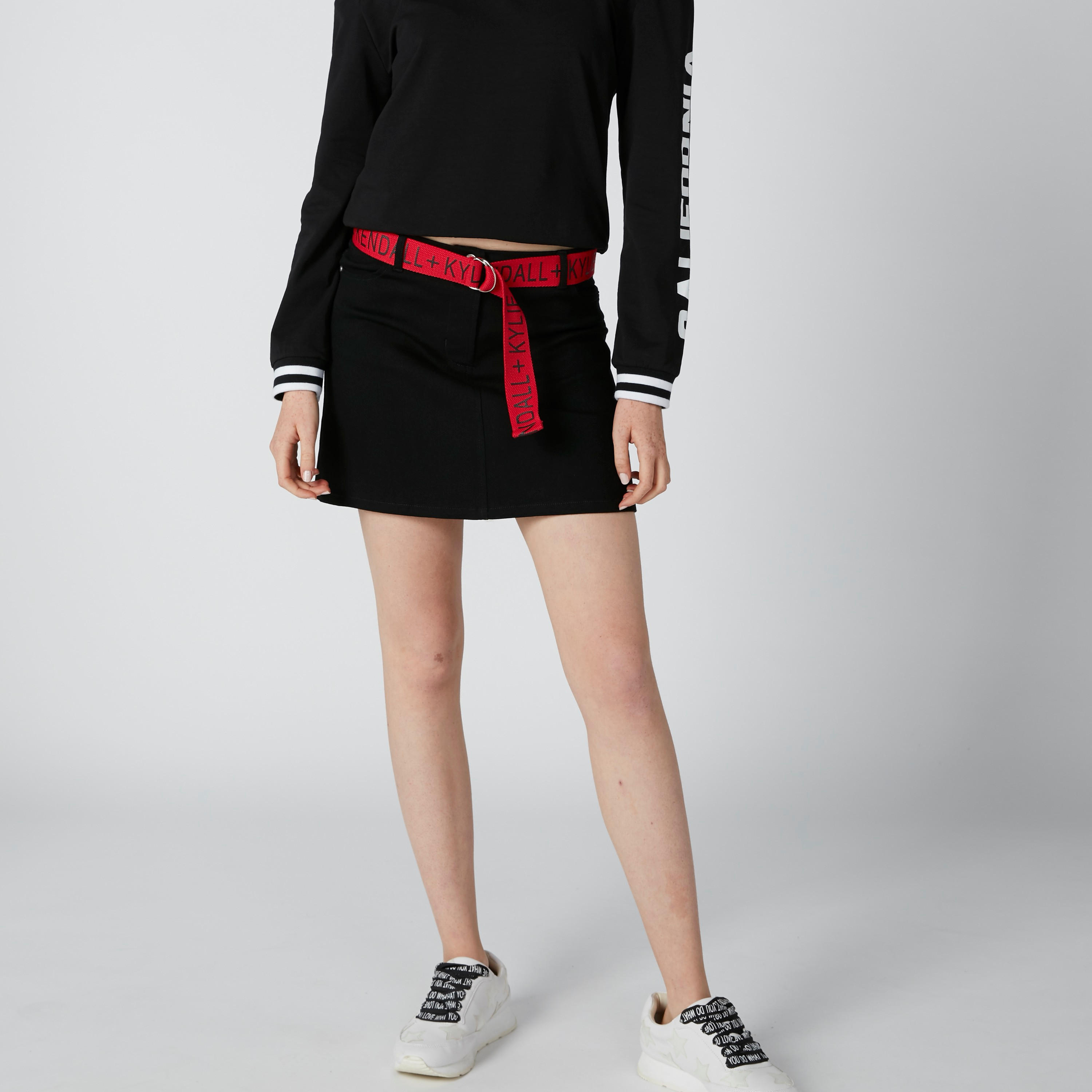 تنورة إيه لاين بحزام بطبعات-women-clothing-bottoms-skirts-image-3