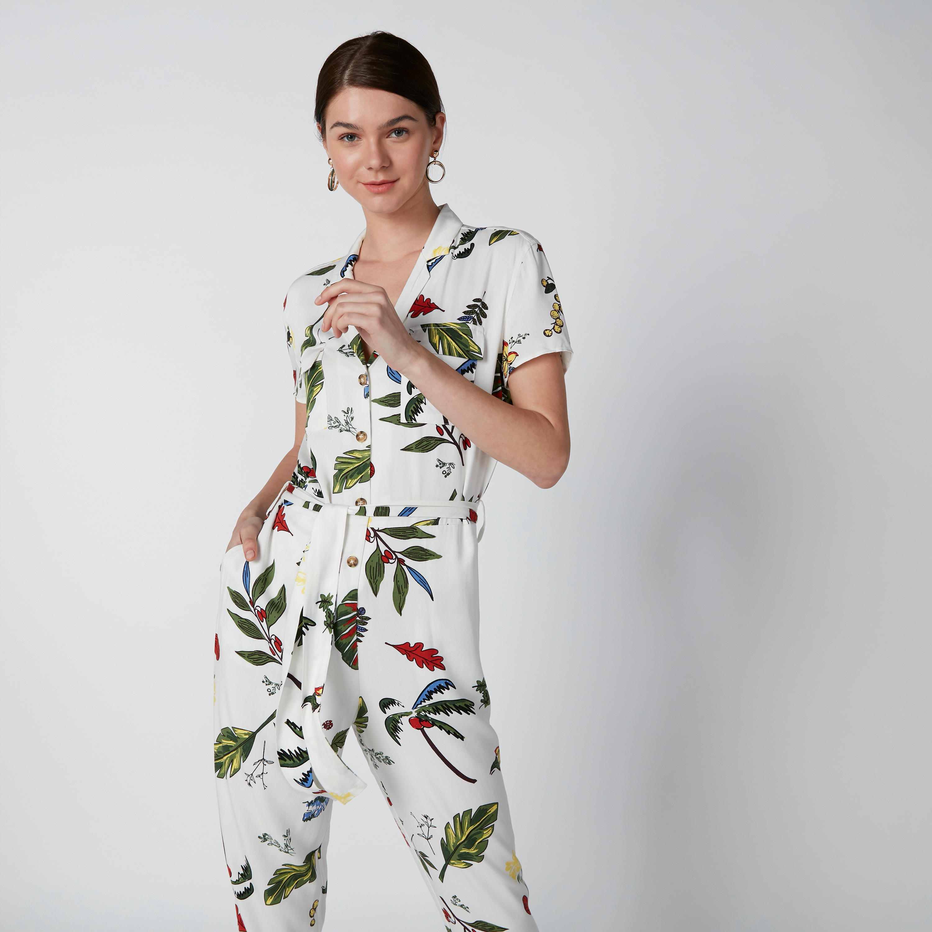 أفرول بجيوب وطبعات زهرية-women-clothing-jumpsuits-image-3