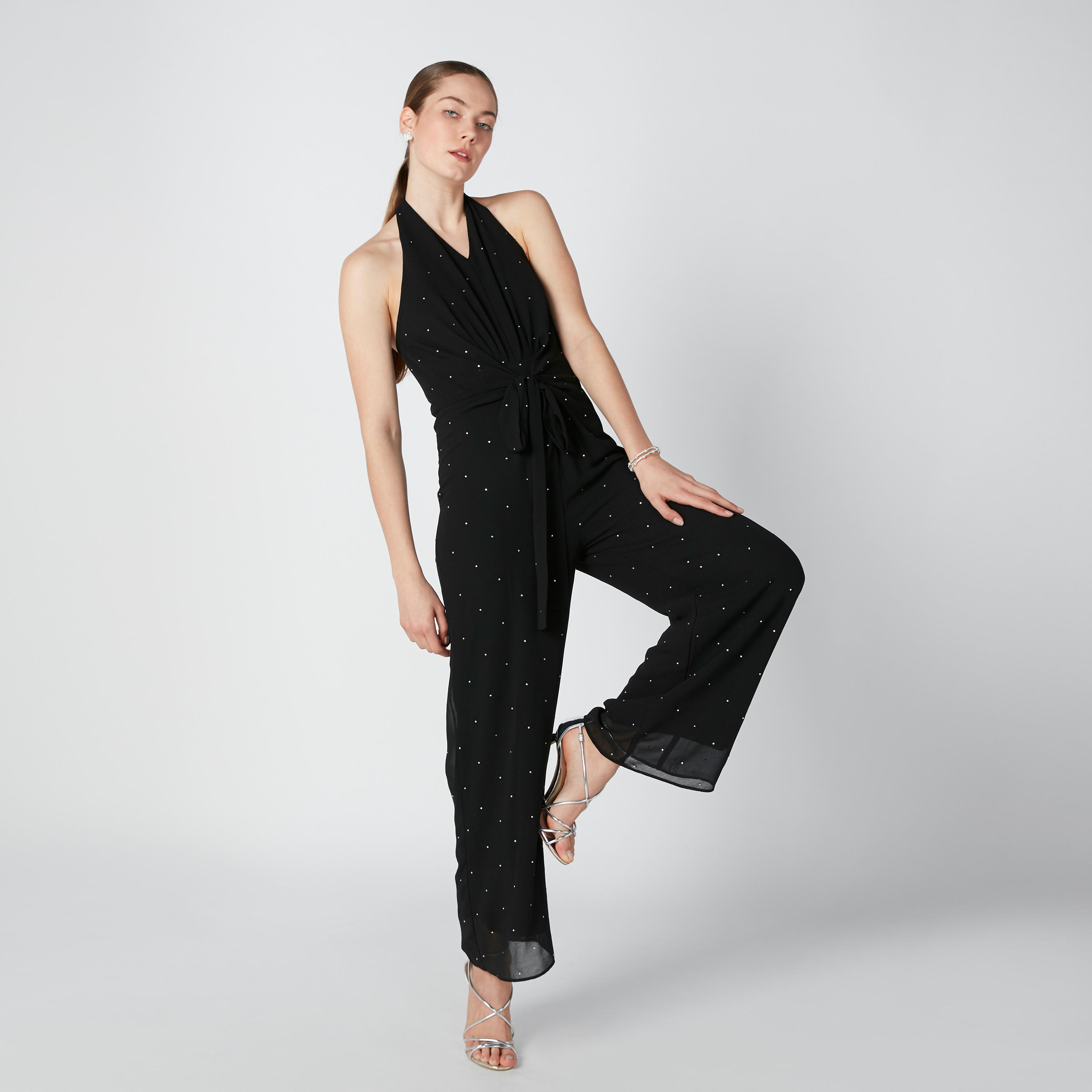 أفرول بياقة هالتر وطبعات-women-clothing-jumpsuits-image-1