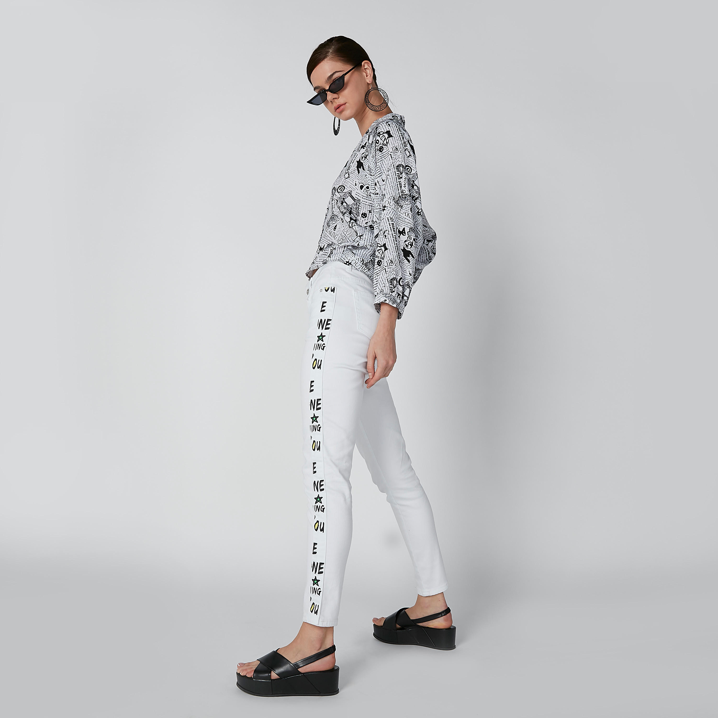 Printed Top with Button Closure and Long Sleeves-women-clothing-shirtsandblouses-blouses-image-3